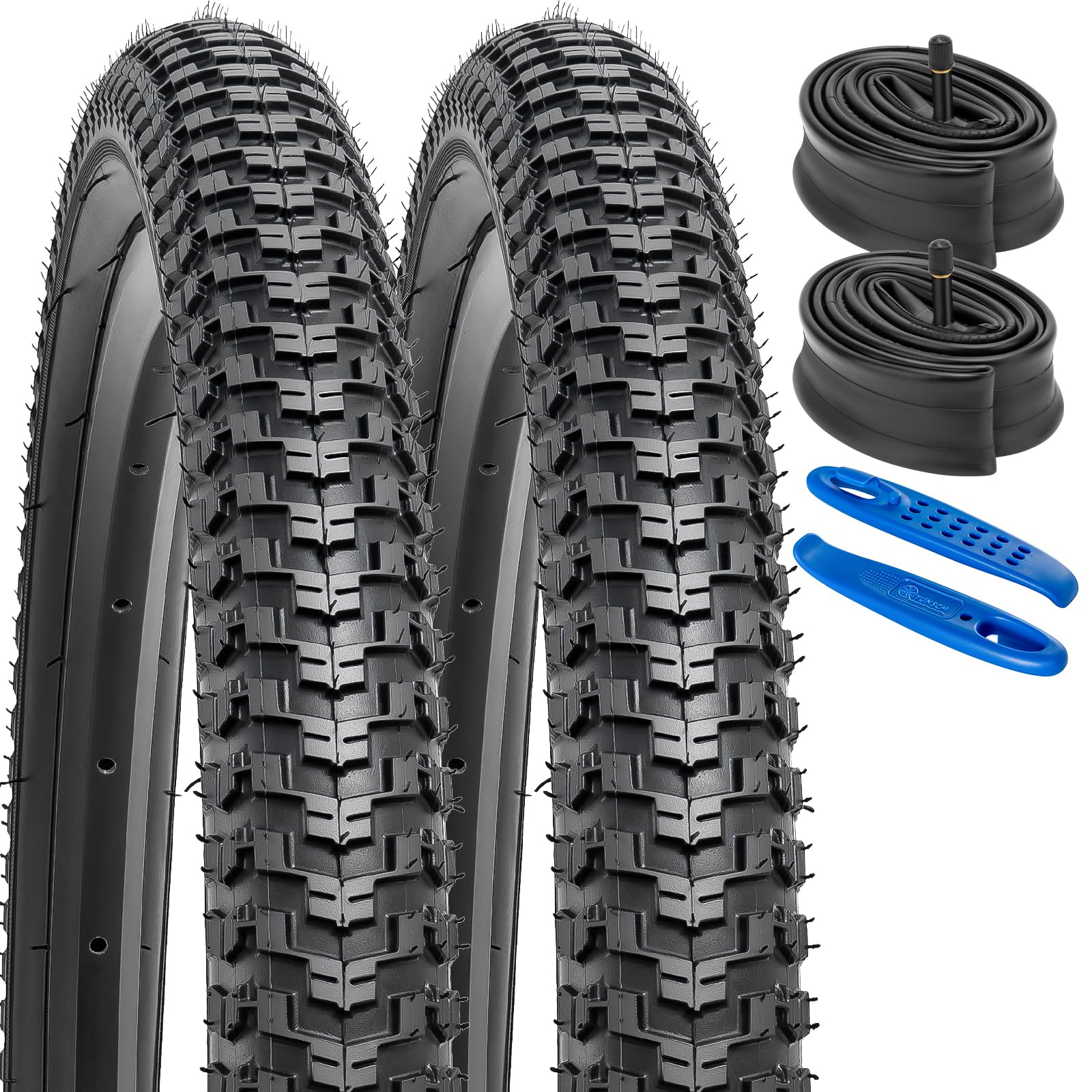 Amazon | YunSCM 2本セット,20 2.125 タイヤ,20x2.125 57-406 自転車