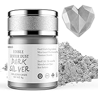 Vista 1 de Nomeca Polvo de Brillo Comestible, 8 Gramos Polvo para Pasteles Dorado Brillante de Grado Alimenticio Polvo de Colorante Alimentario Metálico