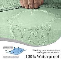 Vista 272 de Fundas 100% impermeables para sofá reclinable seccional, fundas para sofá reclinable en forma de L, funda para sofá seccional de esquina