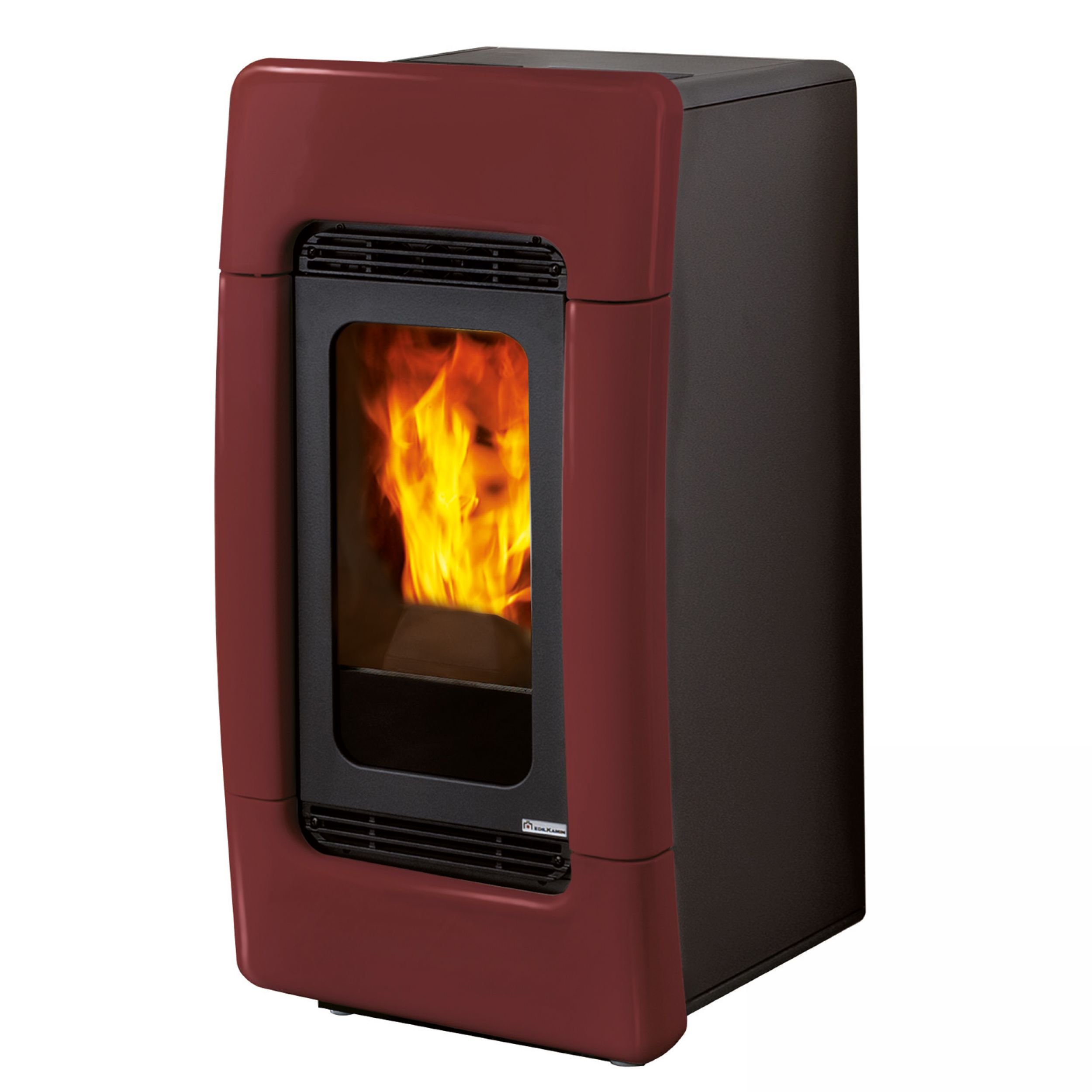 TERMOSTUFA A PELLET MEG PIU BORDEAUX 30 KW EDILKAMIN