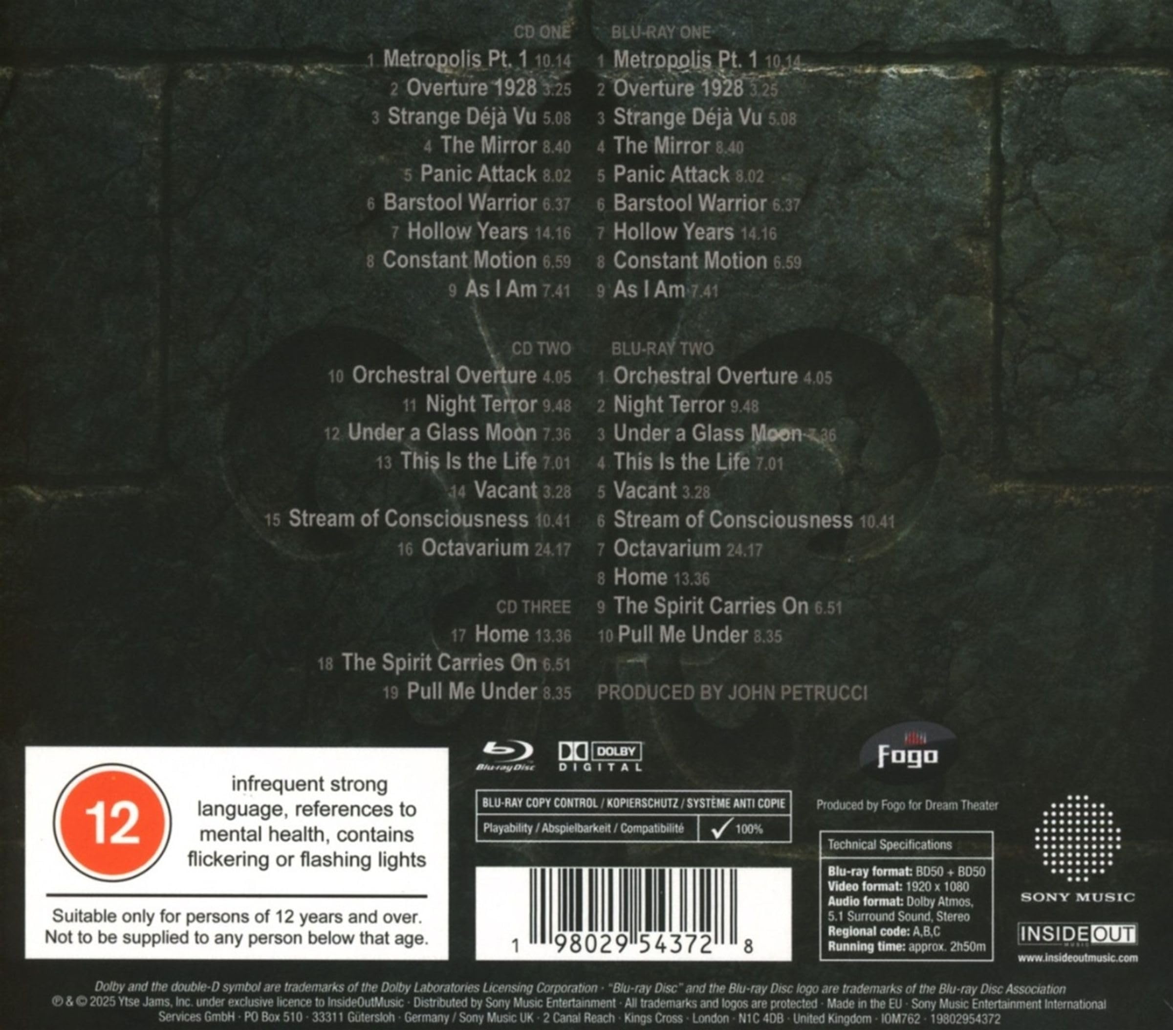 Dream Theater, Neues Album 2025, Quarantième: Live À Paris 2024 2