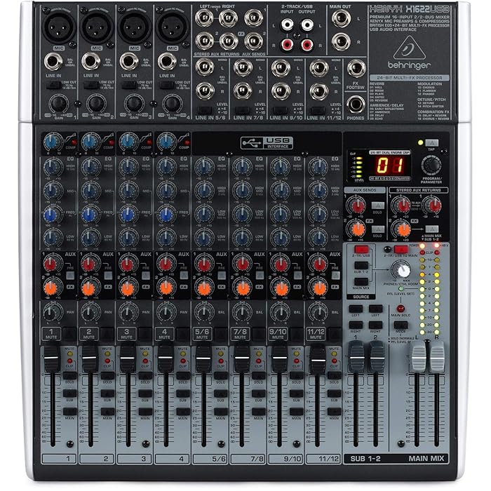 Buy Behringer XENYX X1622USB Premium 16Input 2/2Bus Mixer with XENYX