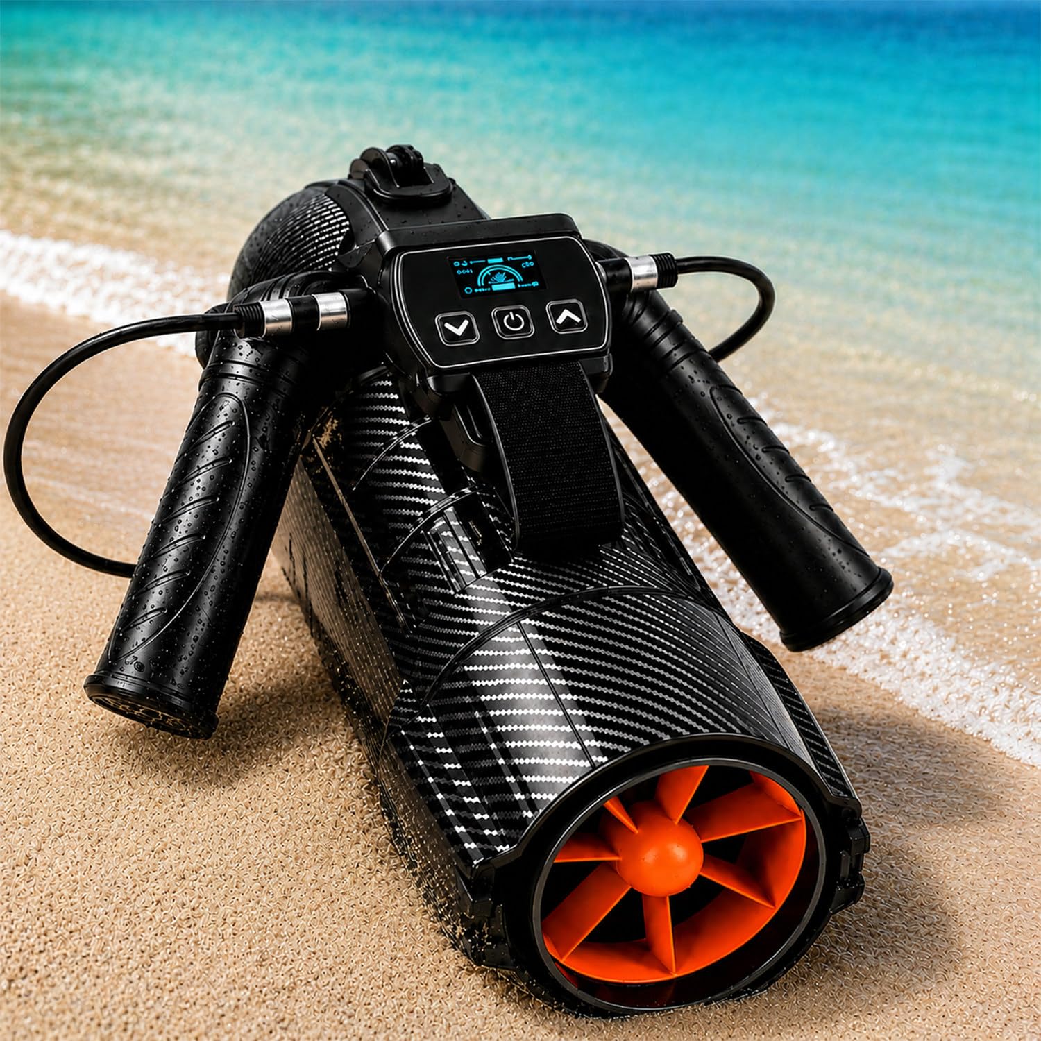 4-in-1 Water Scooter, 650w Handheld Diving Propeller, Paddle Board Motor