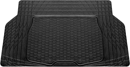 Alfombra de goma FH-11305, color negro