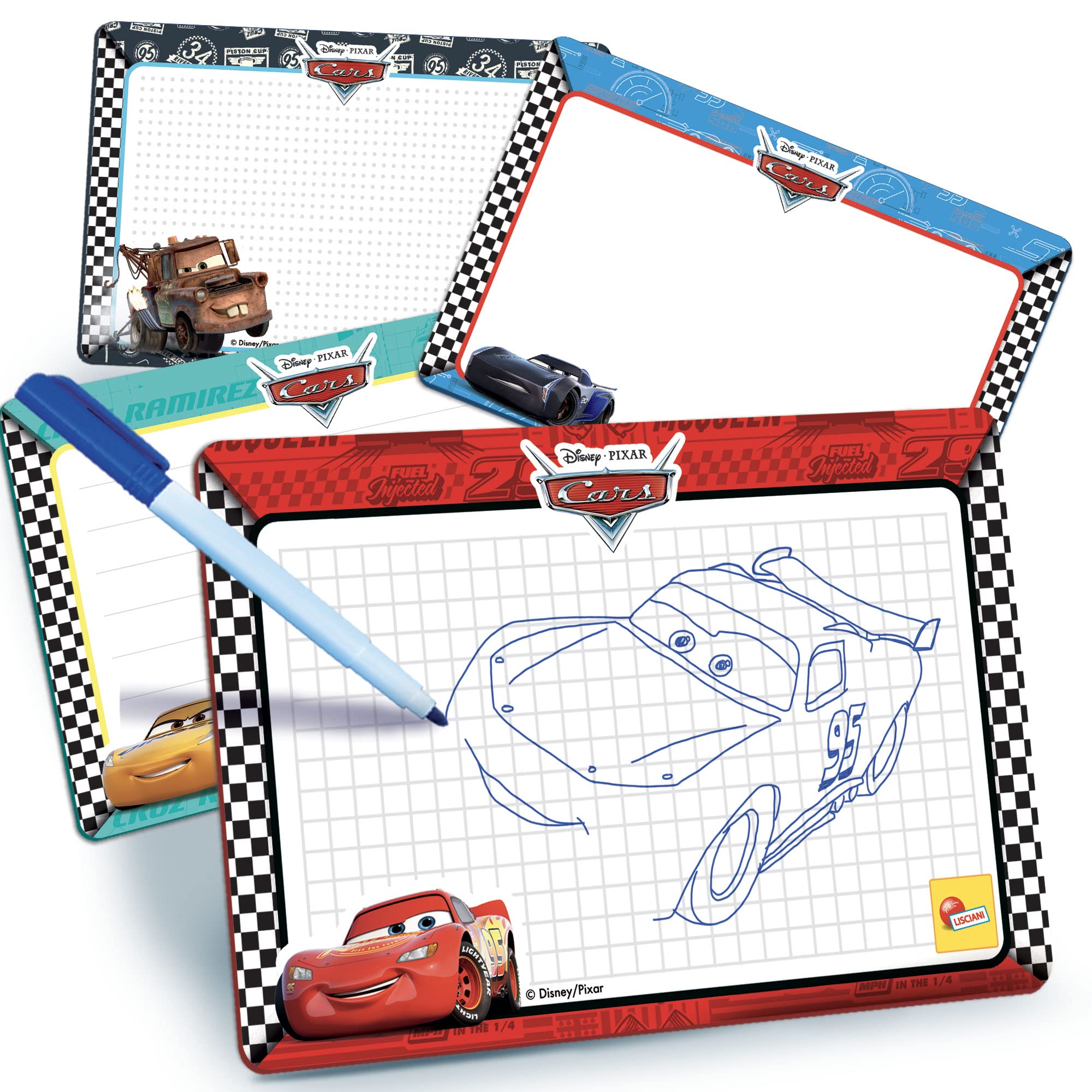 Lisciani Cars Pocket Drawing School, Kolor, 92208
