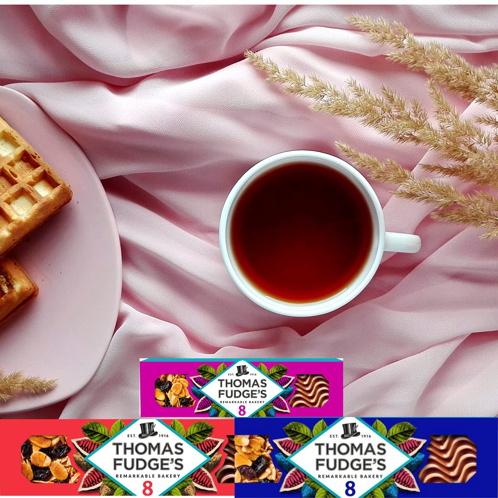 Fudges - Florentinos de chocolate con leche (152 g) con florentinos de caramelo salado (152 g) y florentinos de chocolate negro (152 g)