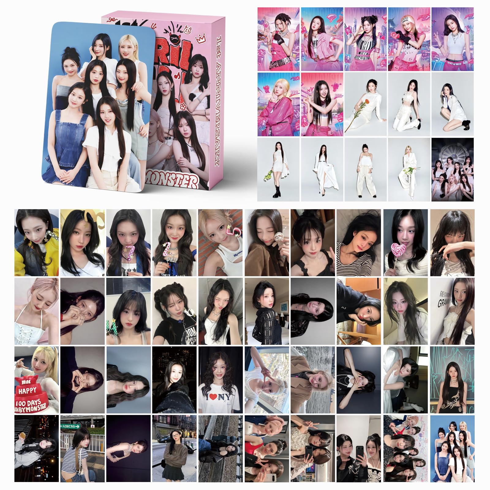 Amazon.com: 3PACK/165PCS BABYMONSTER Album Hello Monsters