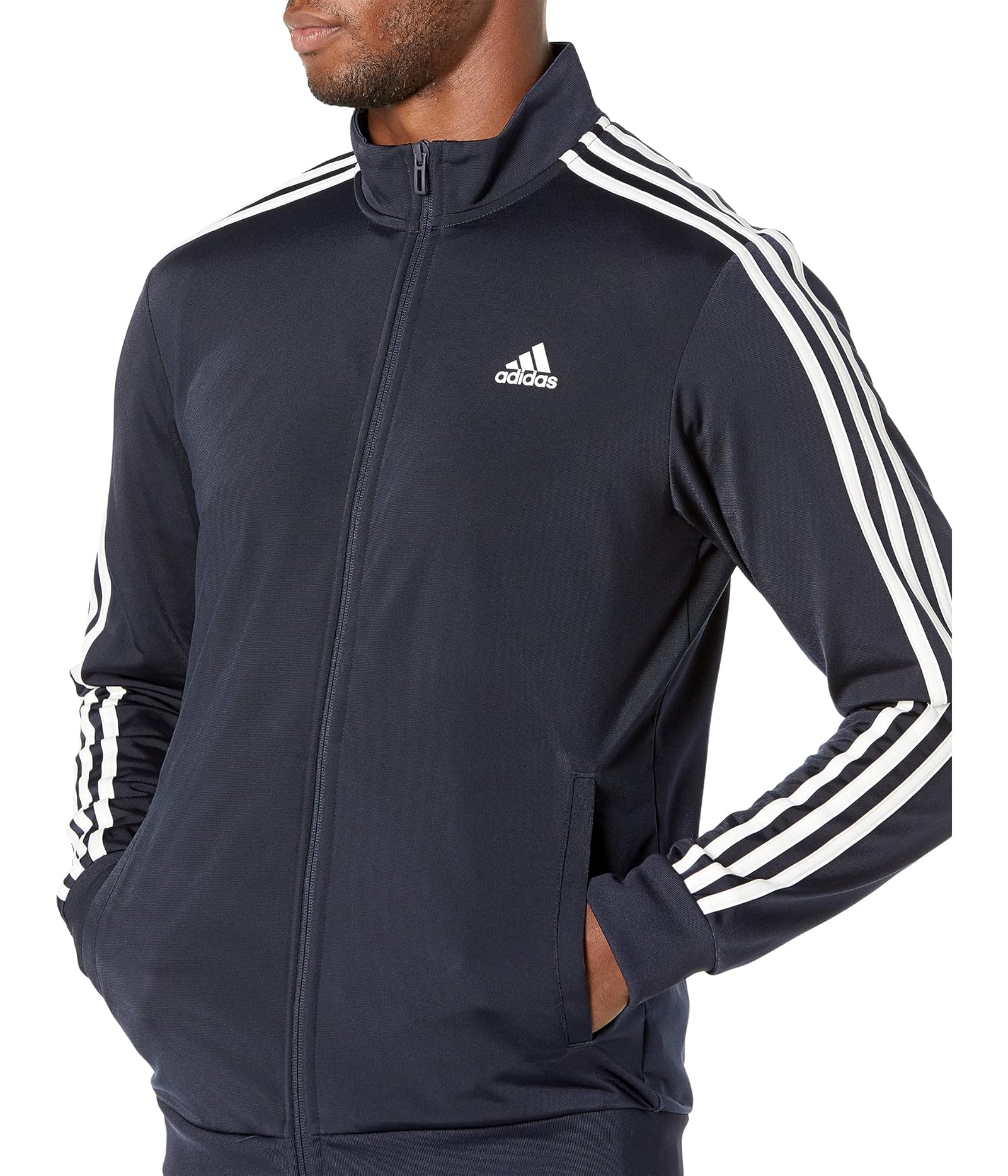 Herrenmäntel & Oberbekleidung Adidas Essentials 3-Streifen Strickjacke - Bild 16 von 39
