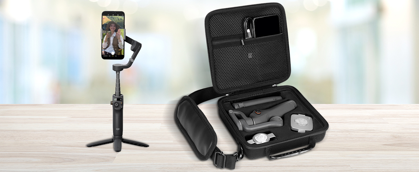 Amazon | Khanka 収納ケース 互換品 DJI Osmo Mobile 6 スマホ用
