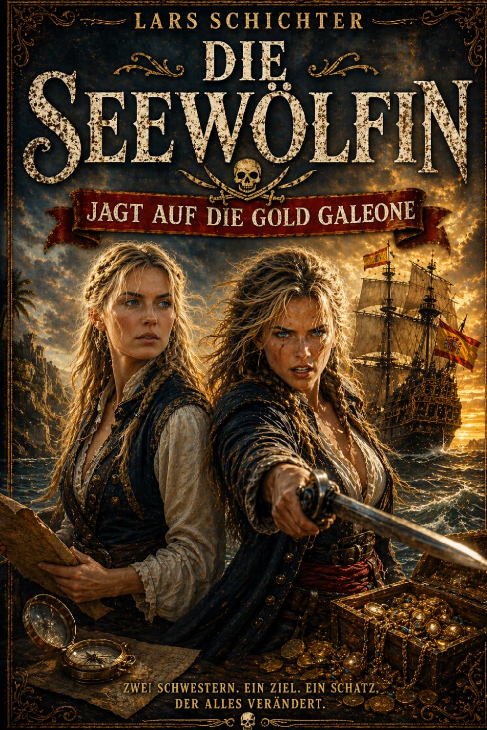 Die Seewölfin: Jagd auf die Gold Galeone