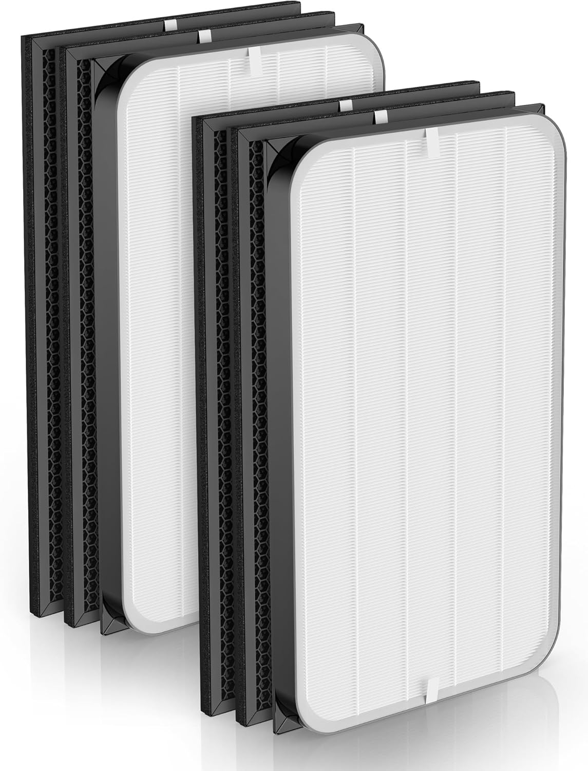 5500 Replacement Filter Compatible with Air Doctor 5500, 5000 and 5500i Air Purifiers, 2 Premium Efficiency Filters and 4 Carbon/VOC Filters, 6-Pack