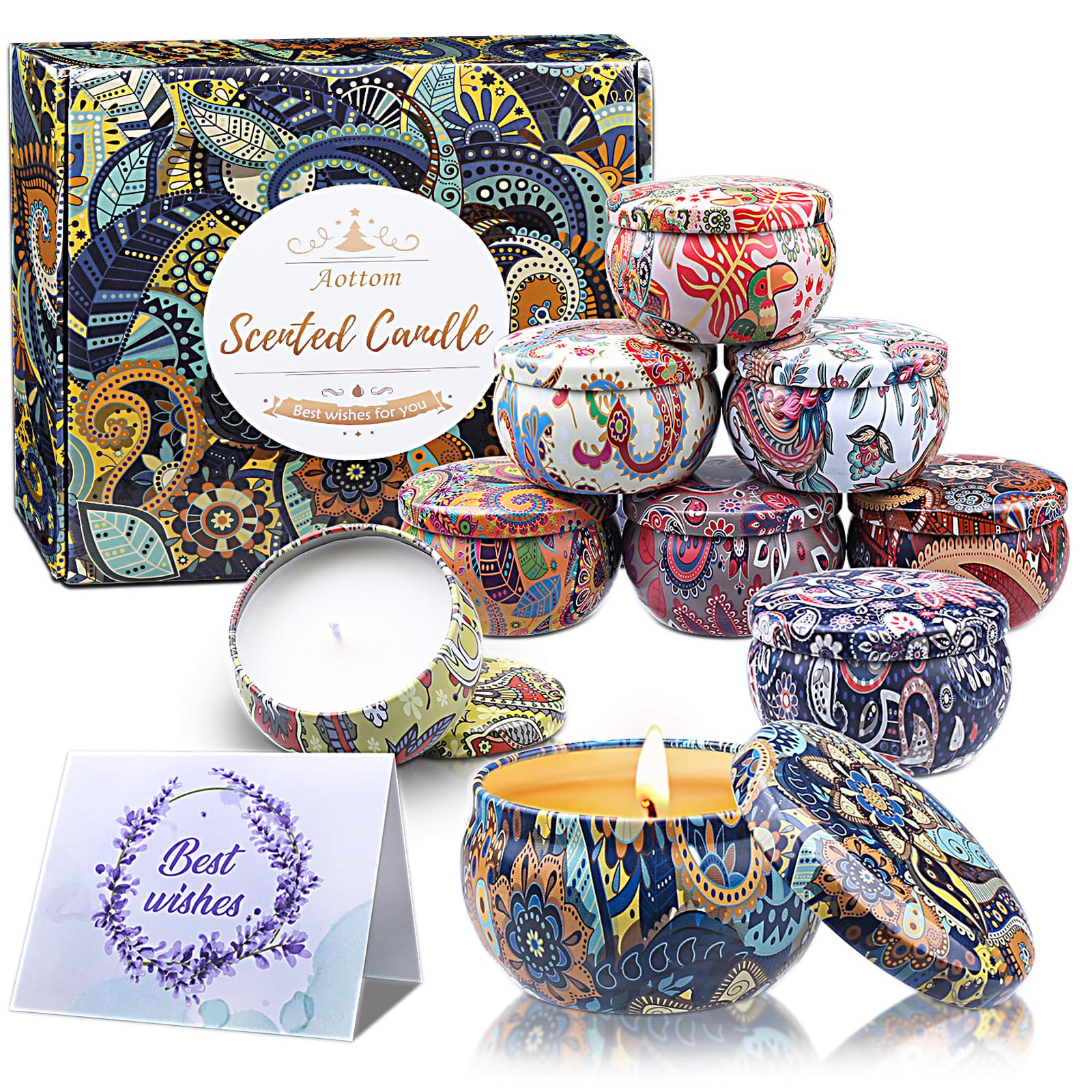 Duftkerzen Geschenkset Frauen Geburtstag