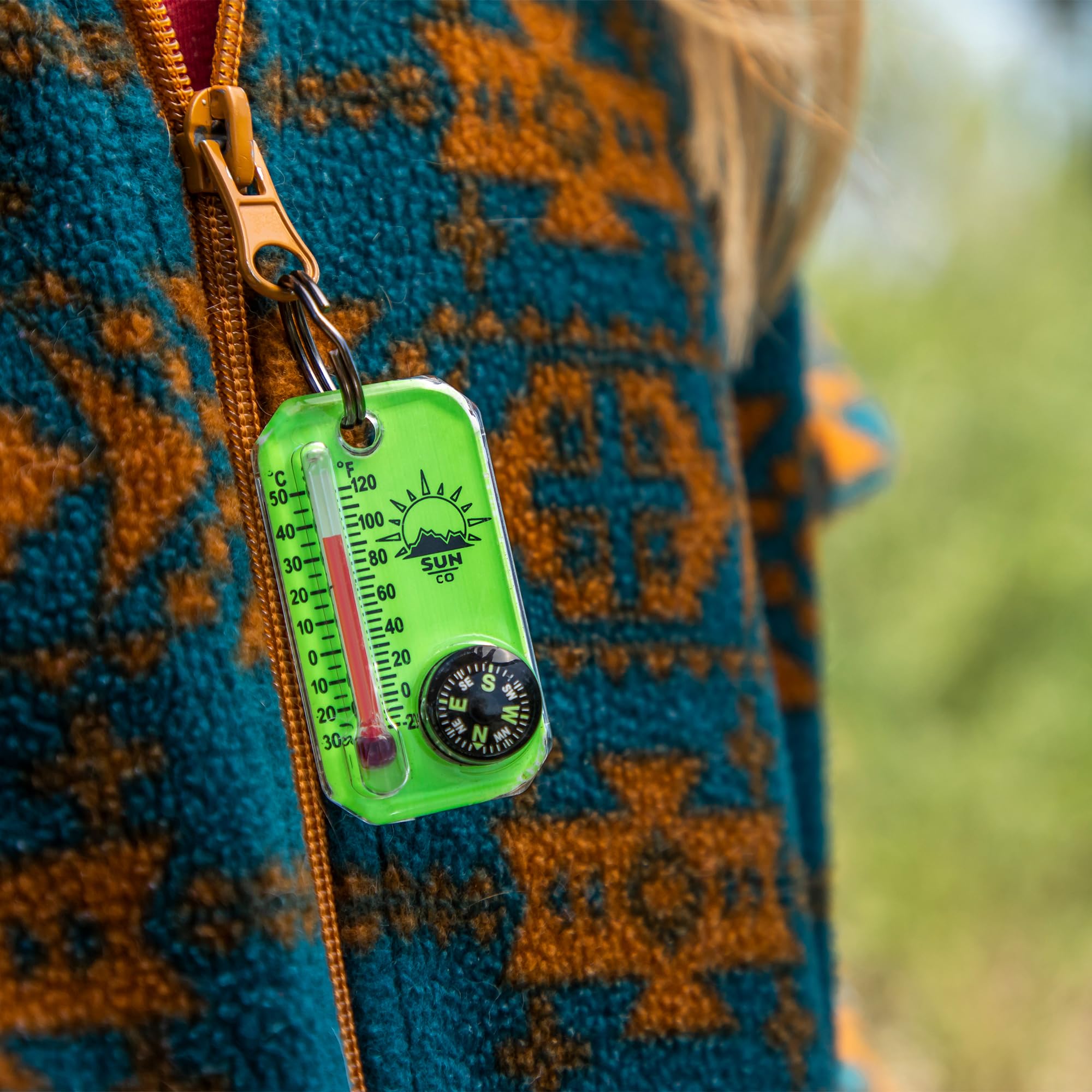 Amazon.com: Sun Company Neon Therm-o-Compass | Multi-Functional