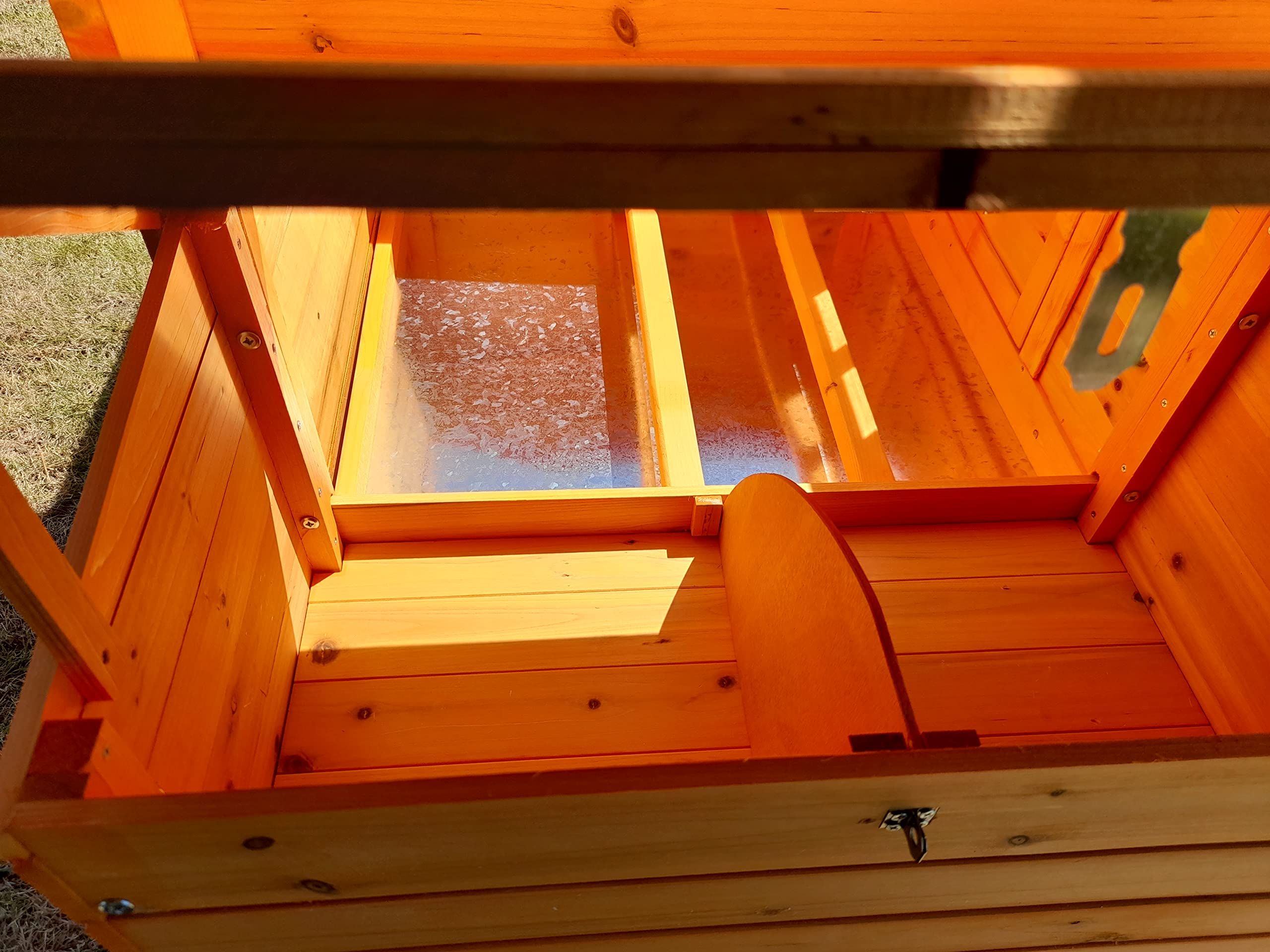 The Hutch Company Hühnerstall Typ 01 – Handgefertigt In UK, 91 Cm Hoch, Mit 2 Nistkästen, Für 4–6 Hühner, Wetterfest
