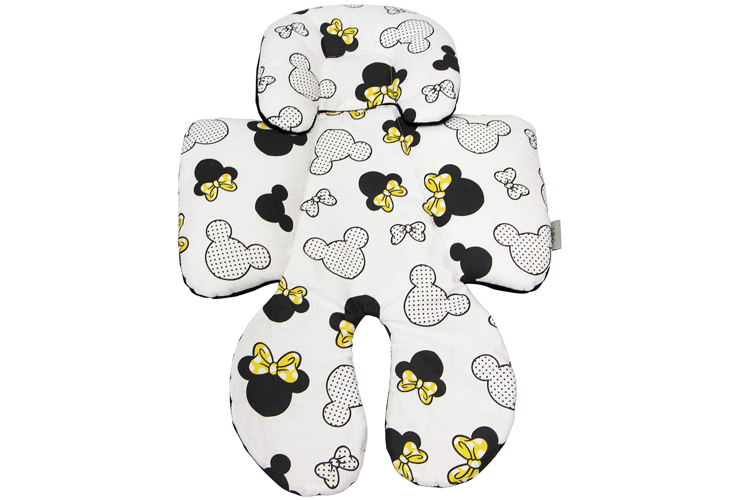 GaGaDumi Réducteur de siège en Coton - Universel pour Tous Les sièges bébé, sièges Auto, poussettes et chaises Hautes - hypoallergénique (W5)