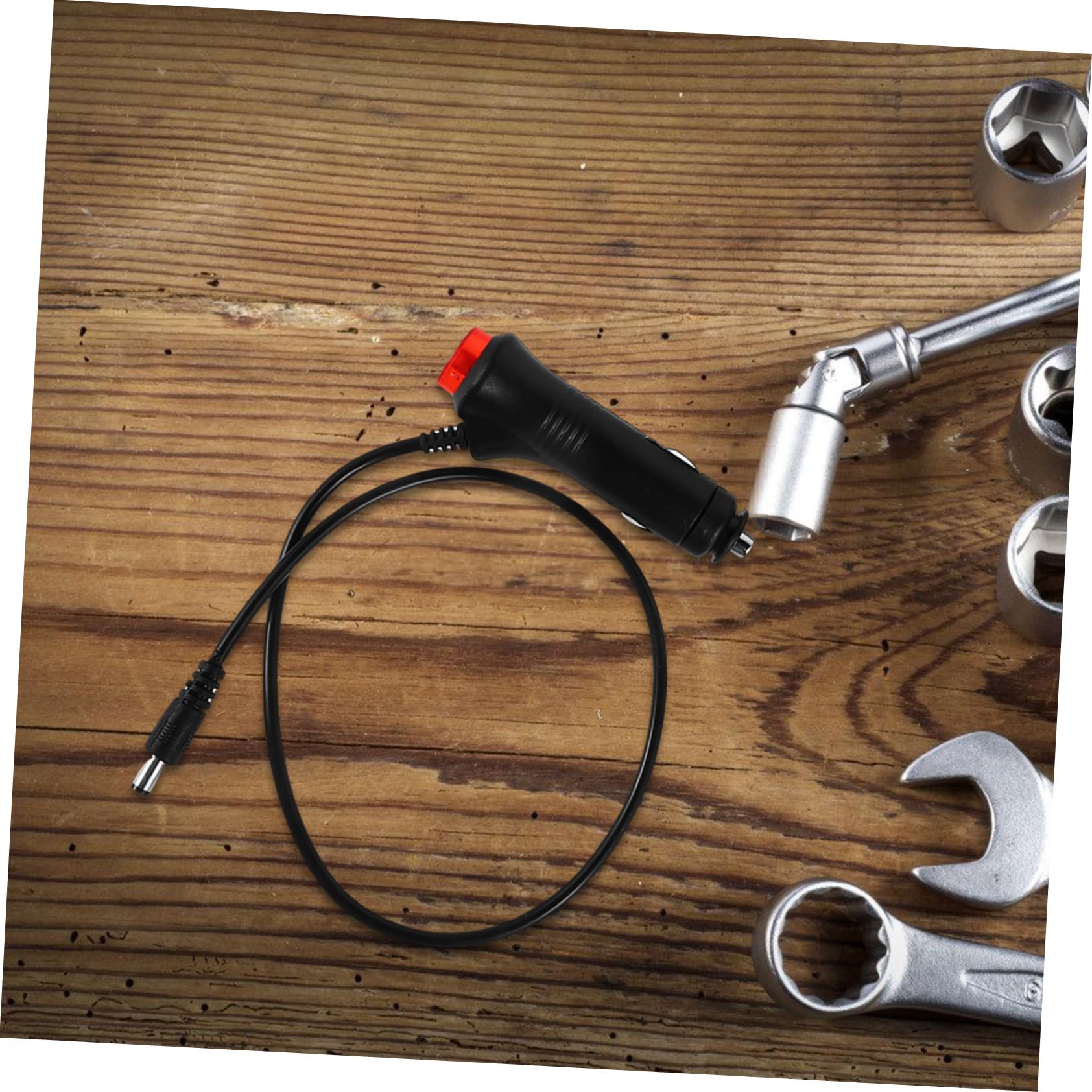Luz de Fibra para Coche 6m Blanco 1 Juego 1 en 4 Vías