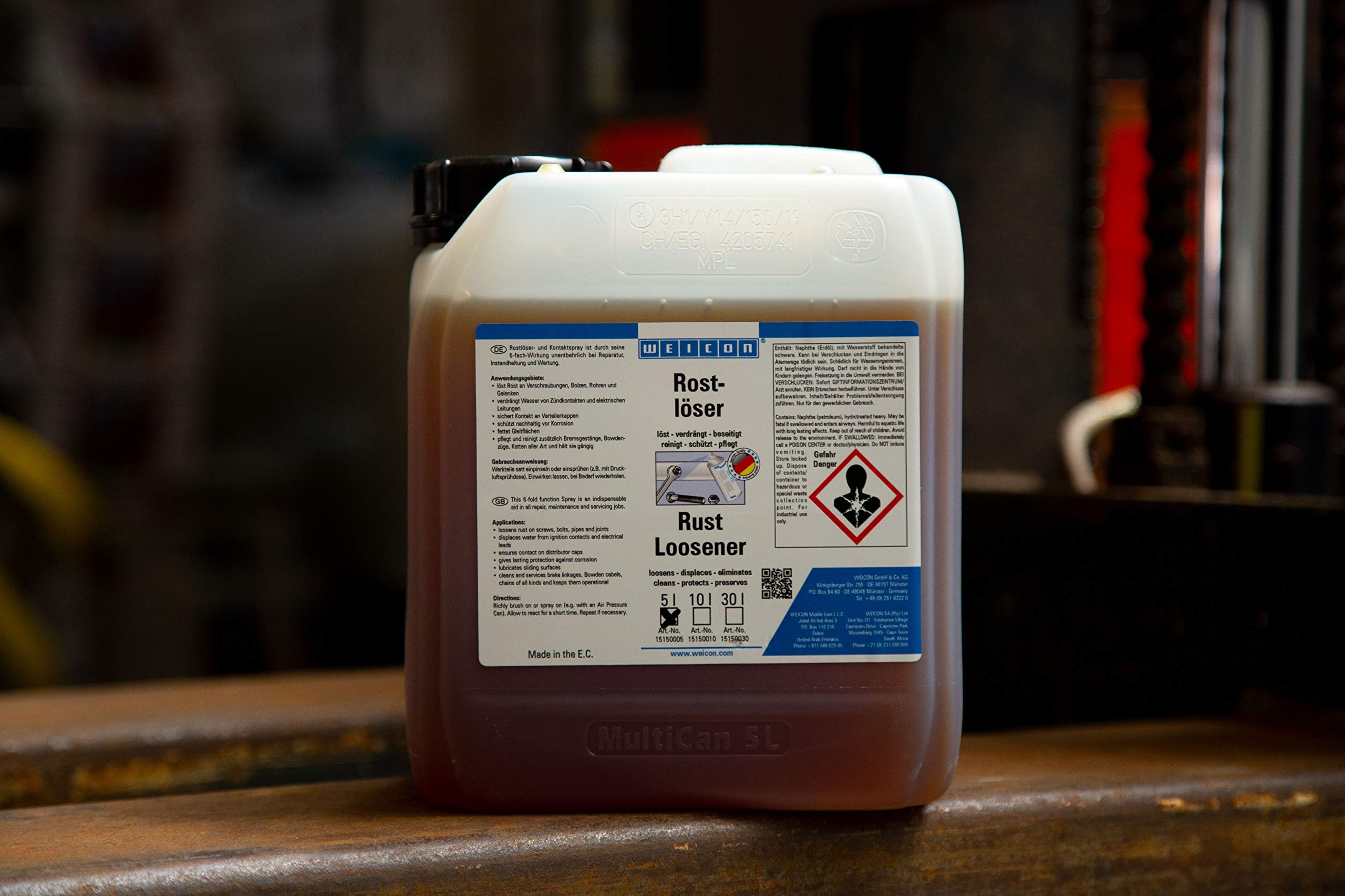 WEICON Aflojatodo | 28 L | Con efecto séxtuple |Lubricante para reparación y mantenimiento