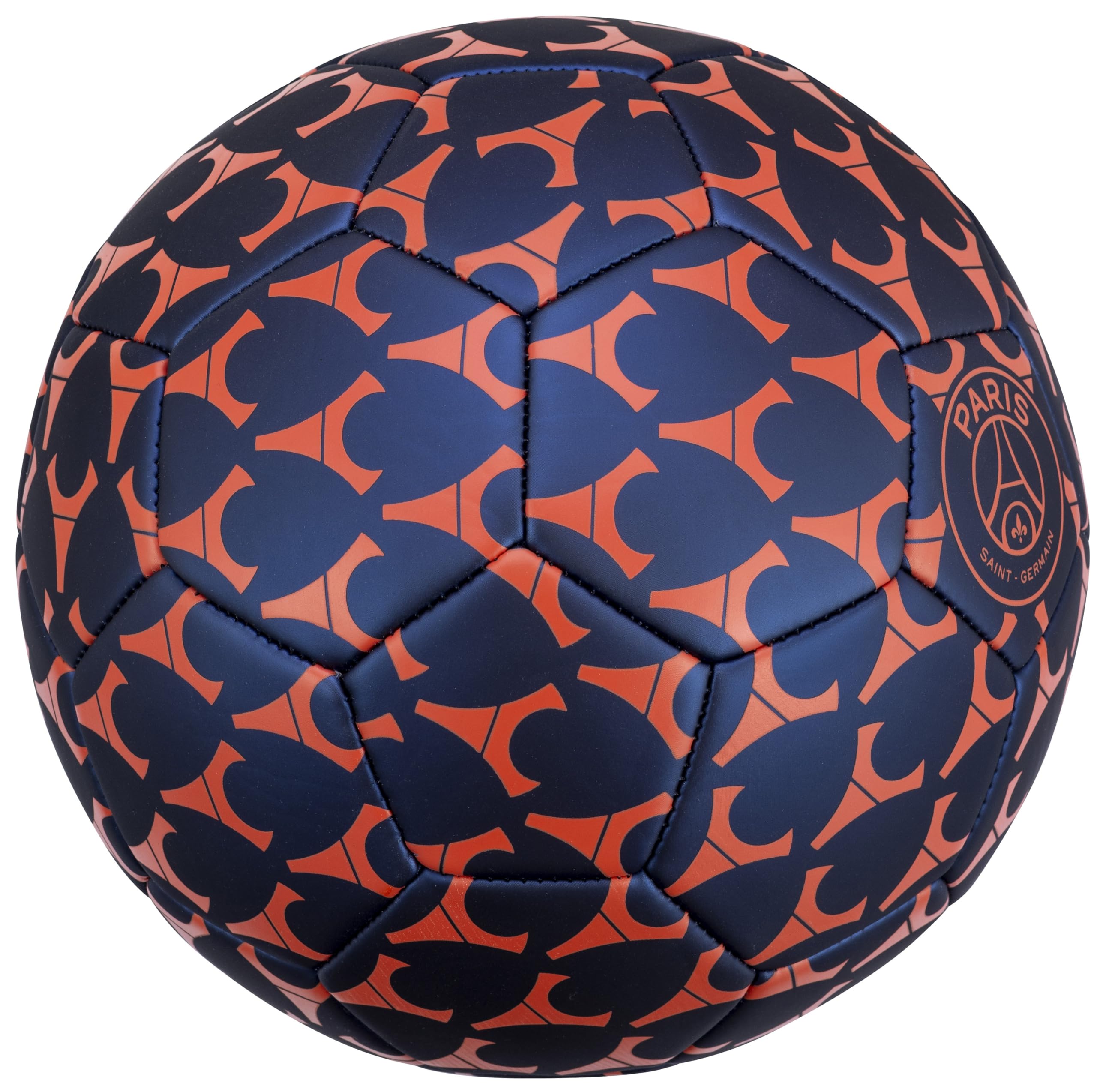 Paris Saint-Germain Pallone da calcio PSG, collezione ufficiale, misura 5