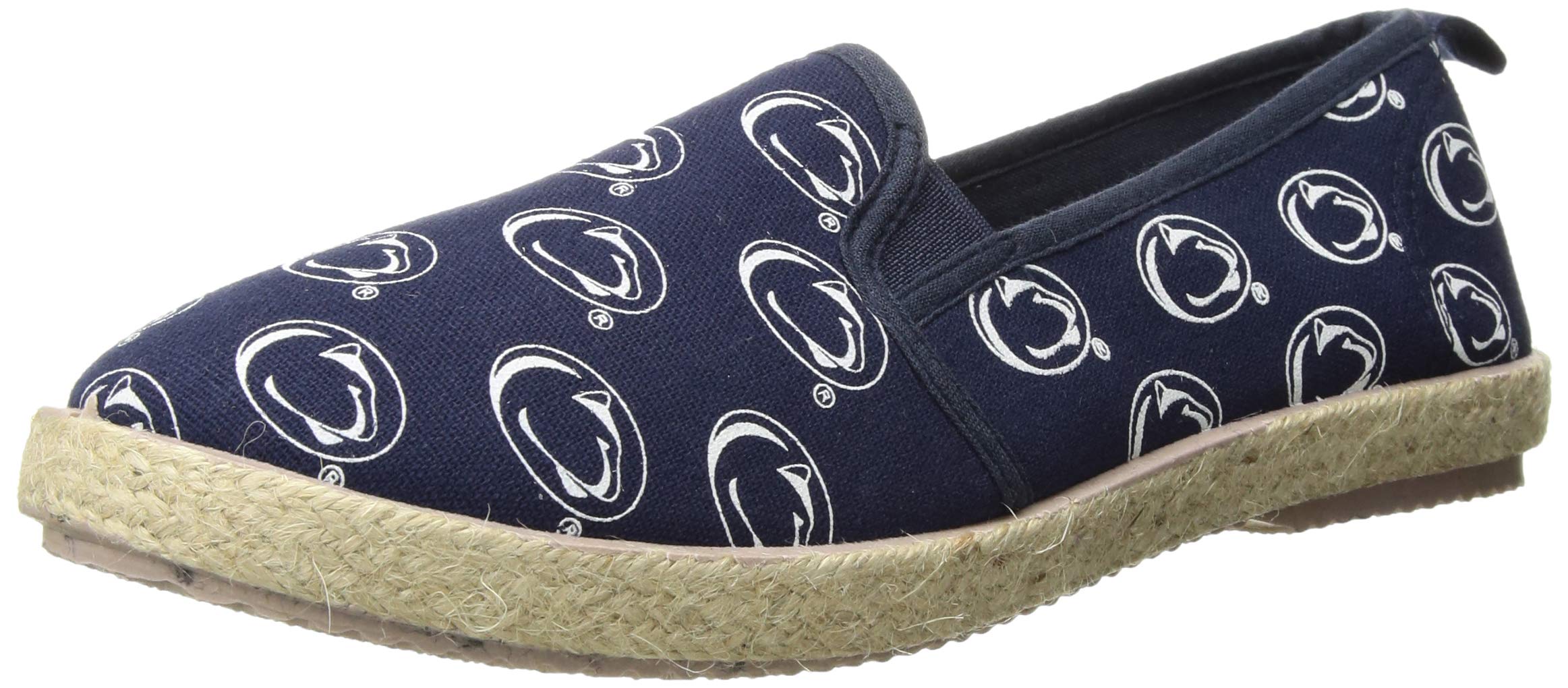 Penn State Espadrille Canvas Shoe - Womens Small