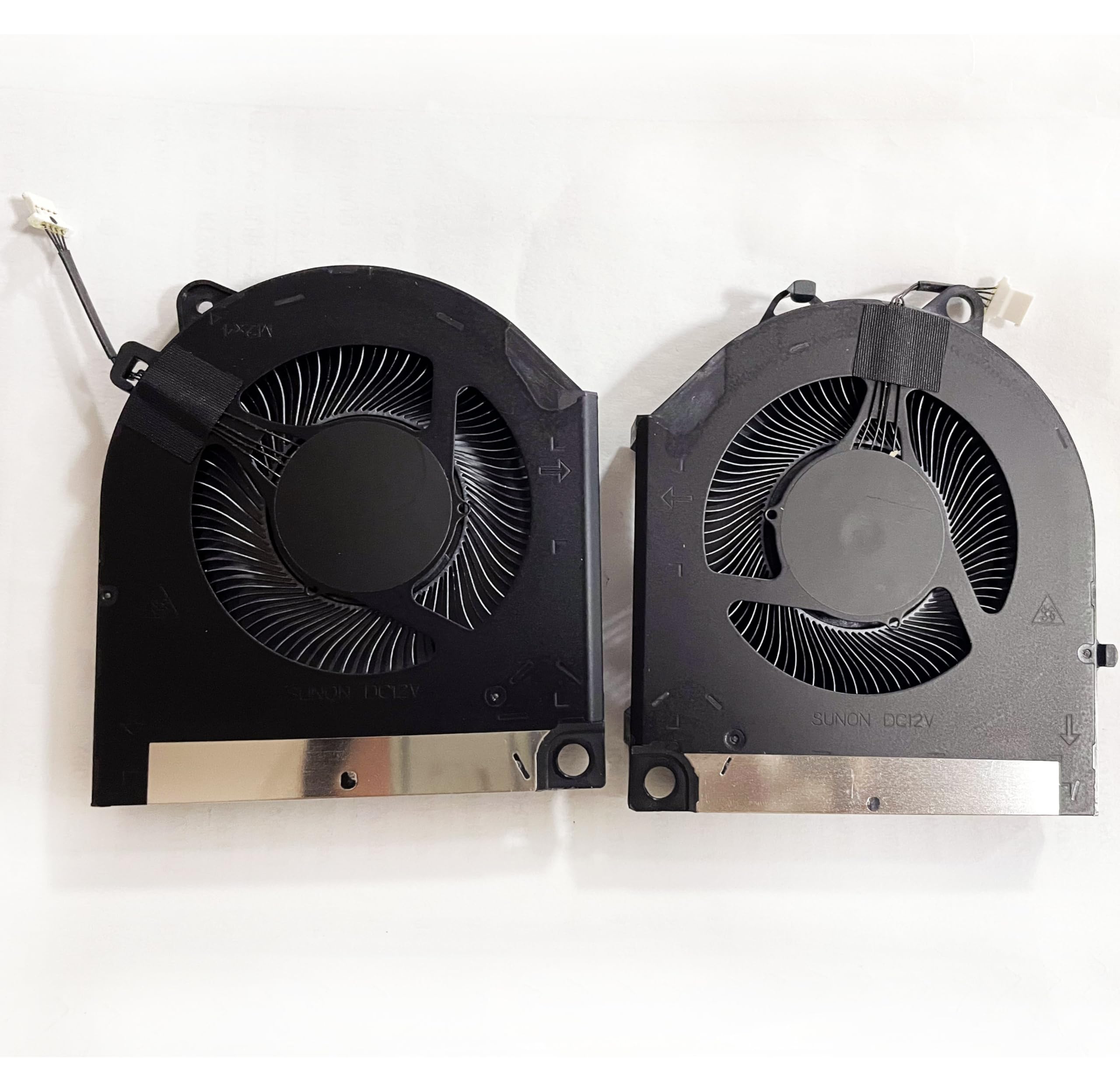 Fleshy Leaf Replacement CPU+GPU Cooling Fan for Dell G15 5530 2023th DC12V EG75071S1-C280-S9A EG75071S1-C290-S9A