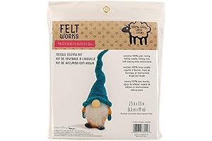 Needle Felting Gnome Kit for Beginners