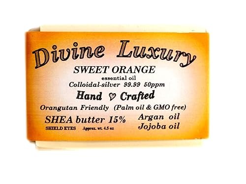 Jabón de Plata Coloidal NARANJA (aceite esencial)