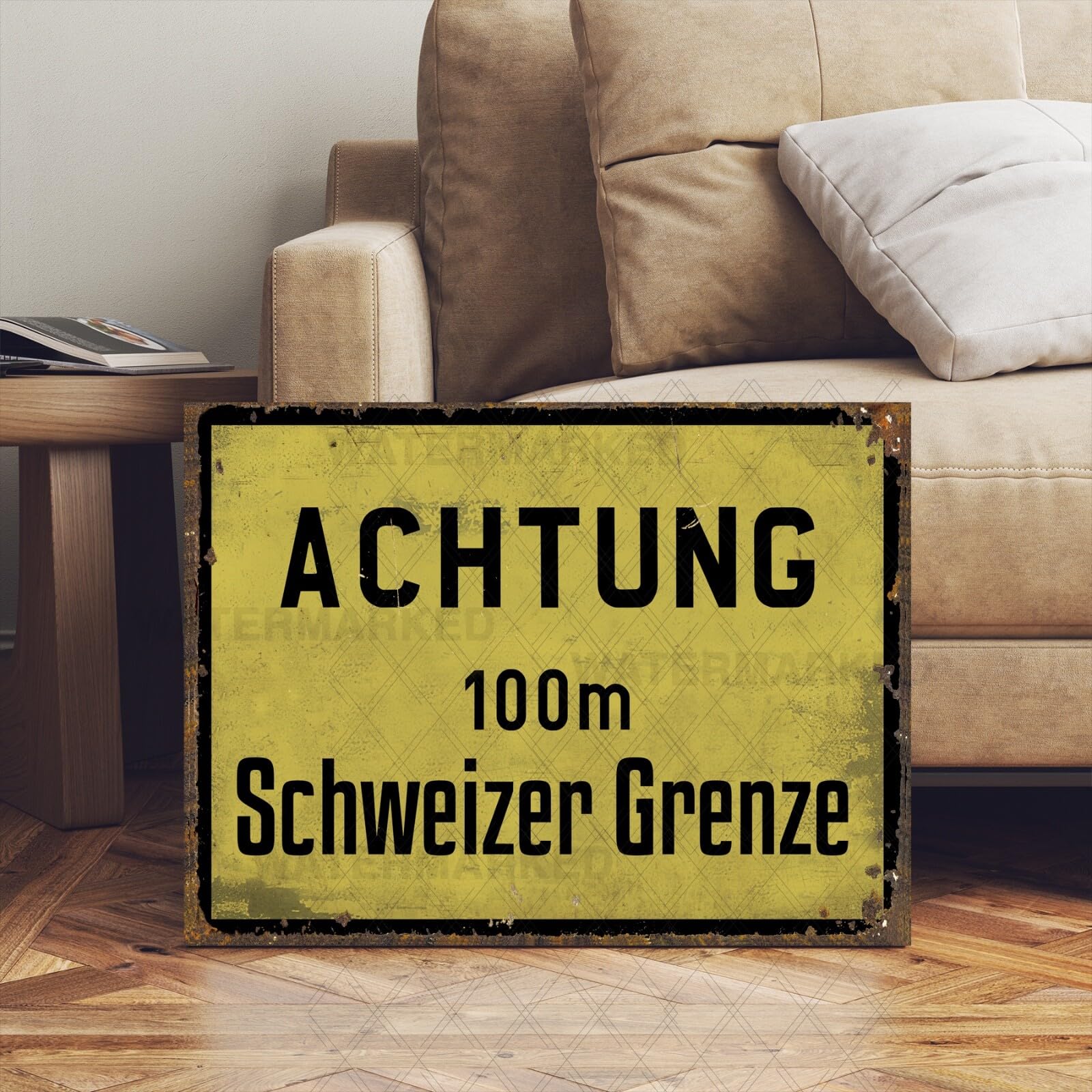 Yelacecca Vintage Style Ww2 Great Escape Steve Mcqueen War Sign Vintage Metal Sign Plaque Poster 8X12 Inches