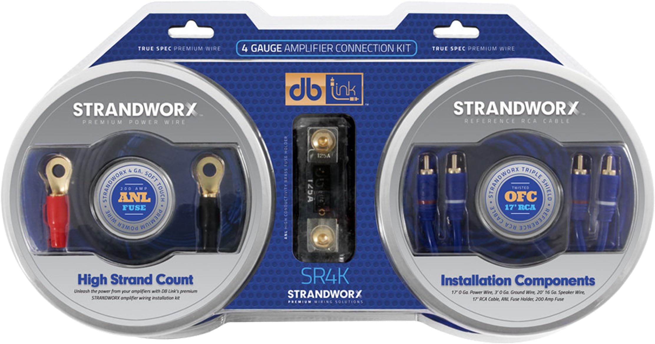 SR4K 4-Gauge ANL Amplifier Wiring Kit