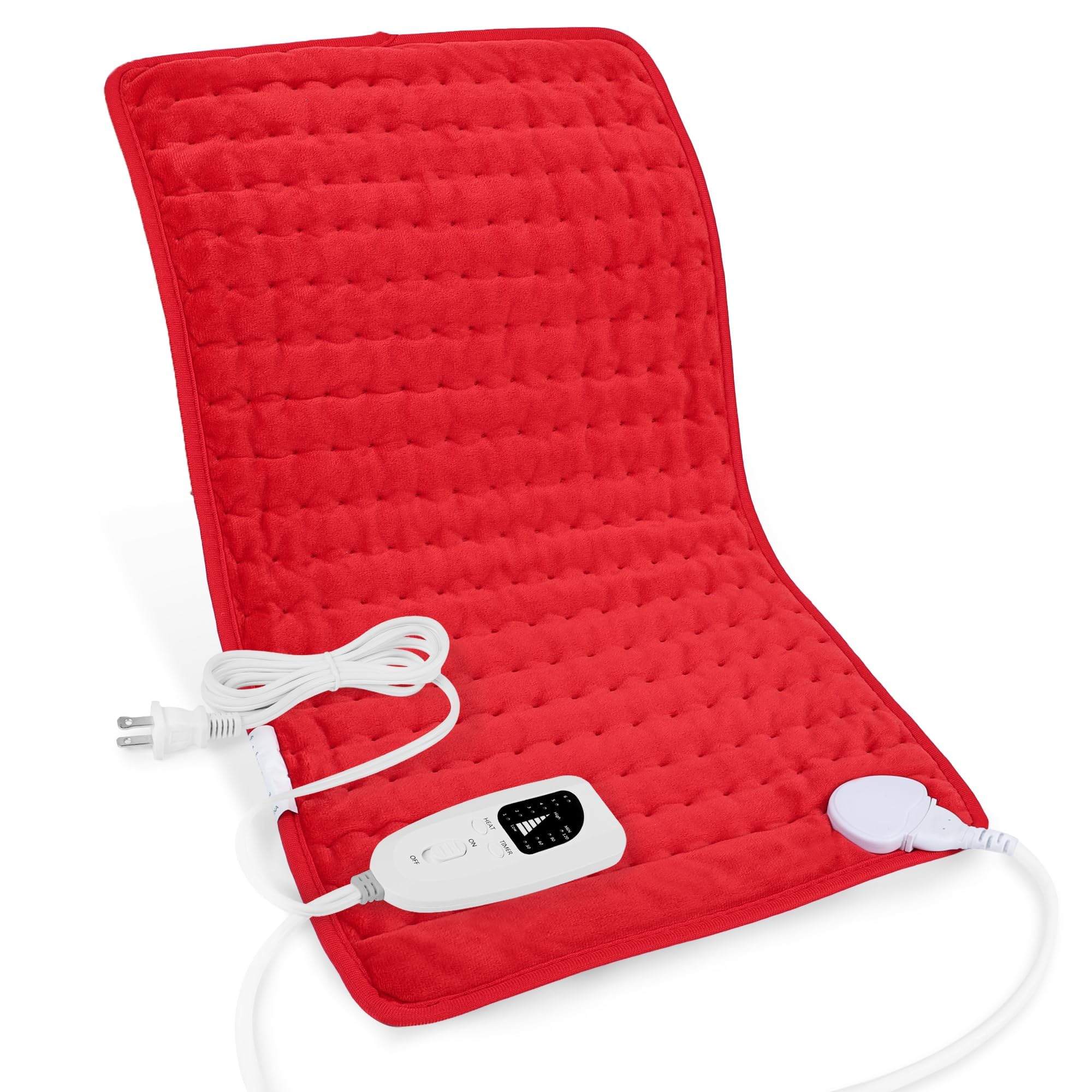 Deepsoon Heating Pad,Electric Heating Pads for Back,Gifts for Men Women