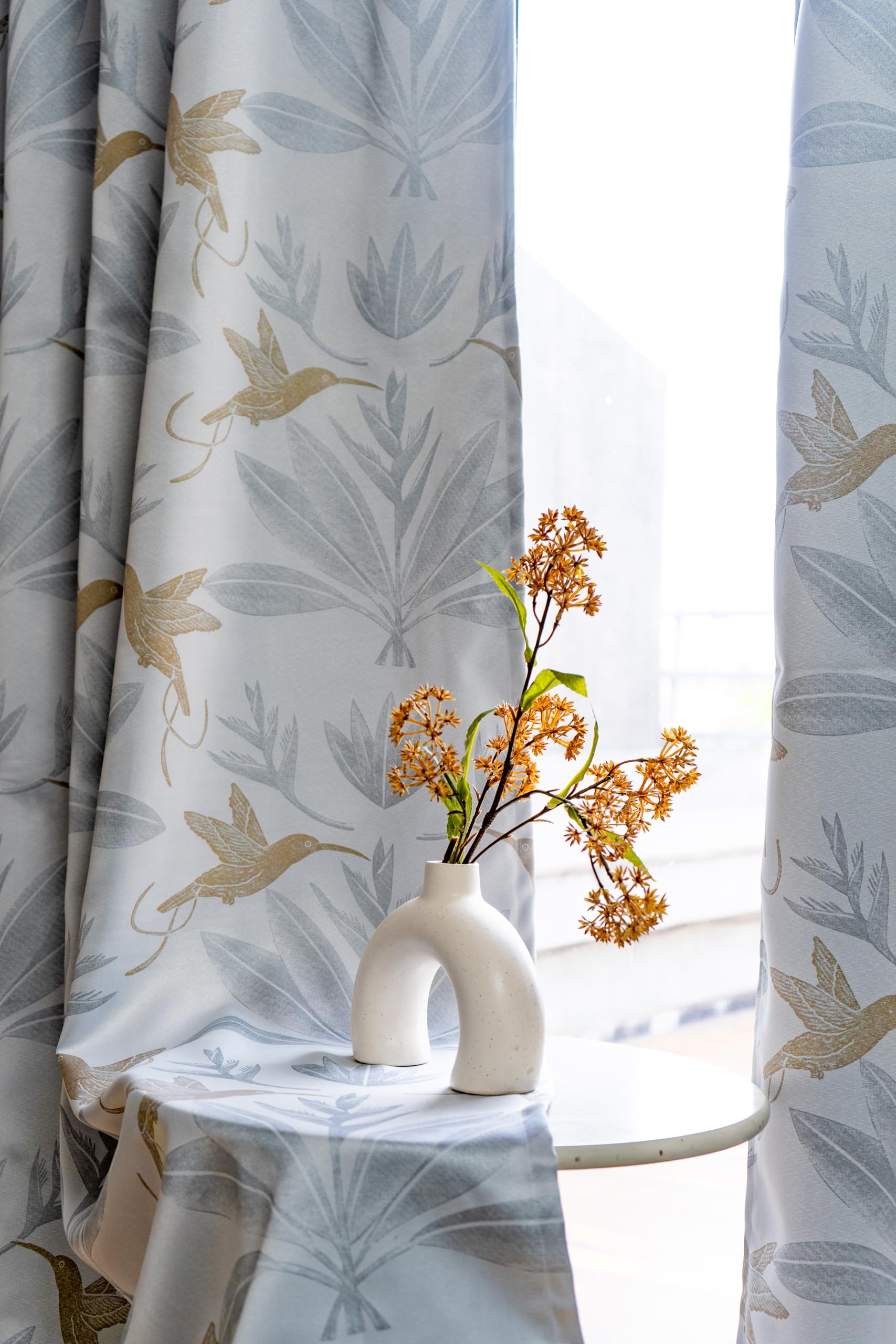 See full amazon price history chart for Tranquebar Curtain Co. 80% Blackout Curtains for Window, 80% Light Blocking,Bird Print (Uday), Grey Fabric -5 Feet, 1 Piece (Length 152 cm) - with Back Tab Tranquebar Curtain Co. 80% Blackout Curtains for Window, 80% Light Blocking,Bird Print (Uday), Grey Fabric -5 Feet, 1 Piece (Length 152 cm) - with Back Tab (B0D83ZRNPW) Amazon Price History, Amazon Price Tracker