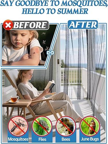 Miniatura 3 de ANPHSIN 2 barreras de red de jardín  10 x 13 pies para cada red de malla de jardín de pájaros, malla de jardín resistente para terrazas, balcones y