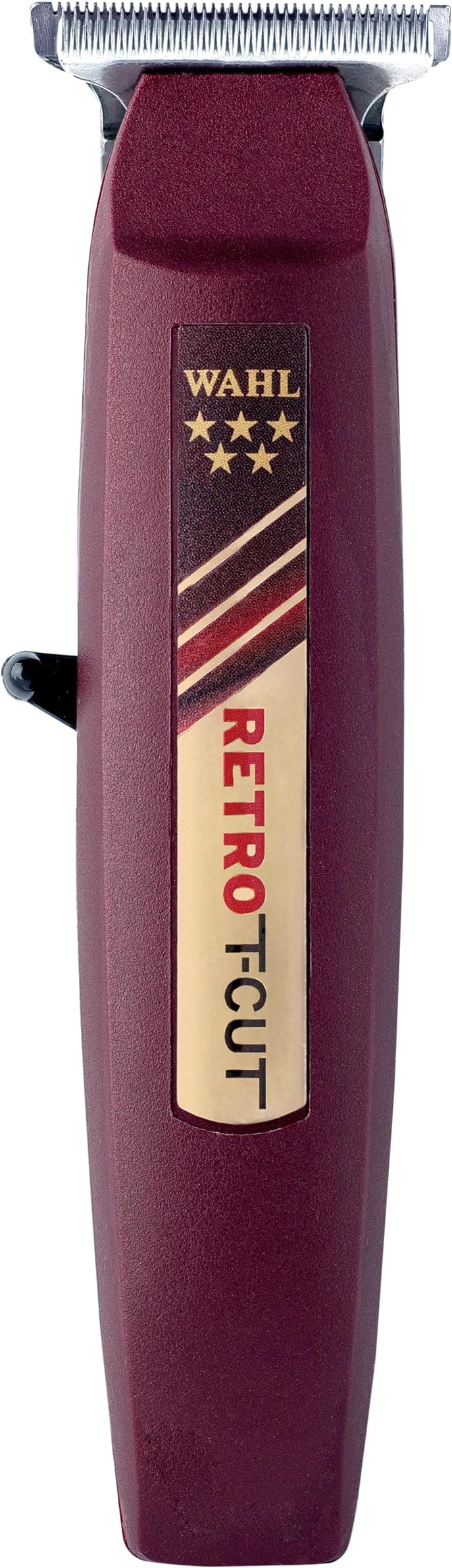Wahl Professional Retro T-Cut Trimmer, Cordless, Adjustable T-Wide Blade, NiMH Battery, 60-Minute Run Time, Includes 3 Guides