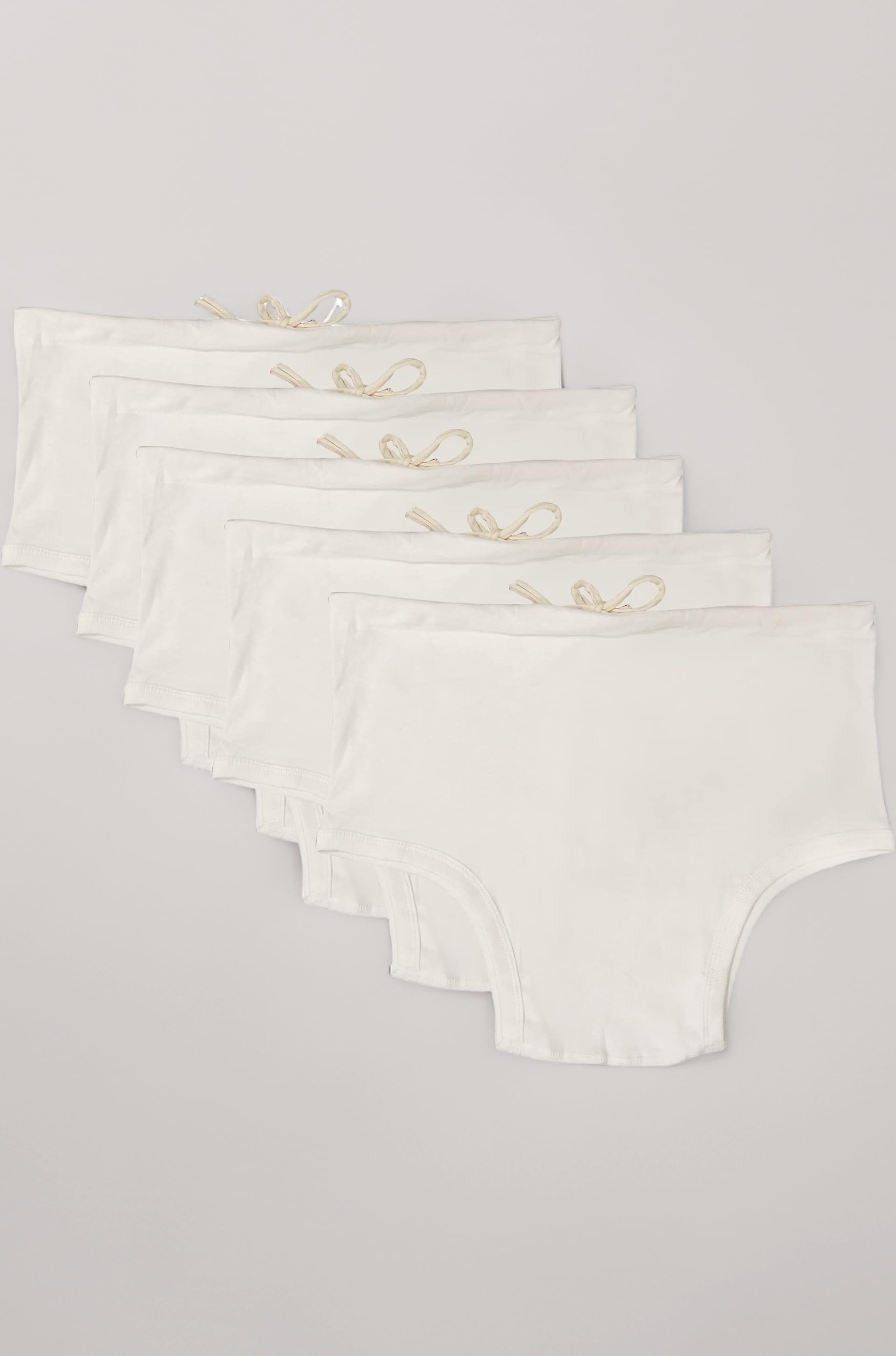 Men's White Interlock Cotton Cut Underwear/Trunk with Strings (Nada Underwear)
