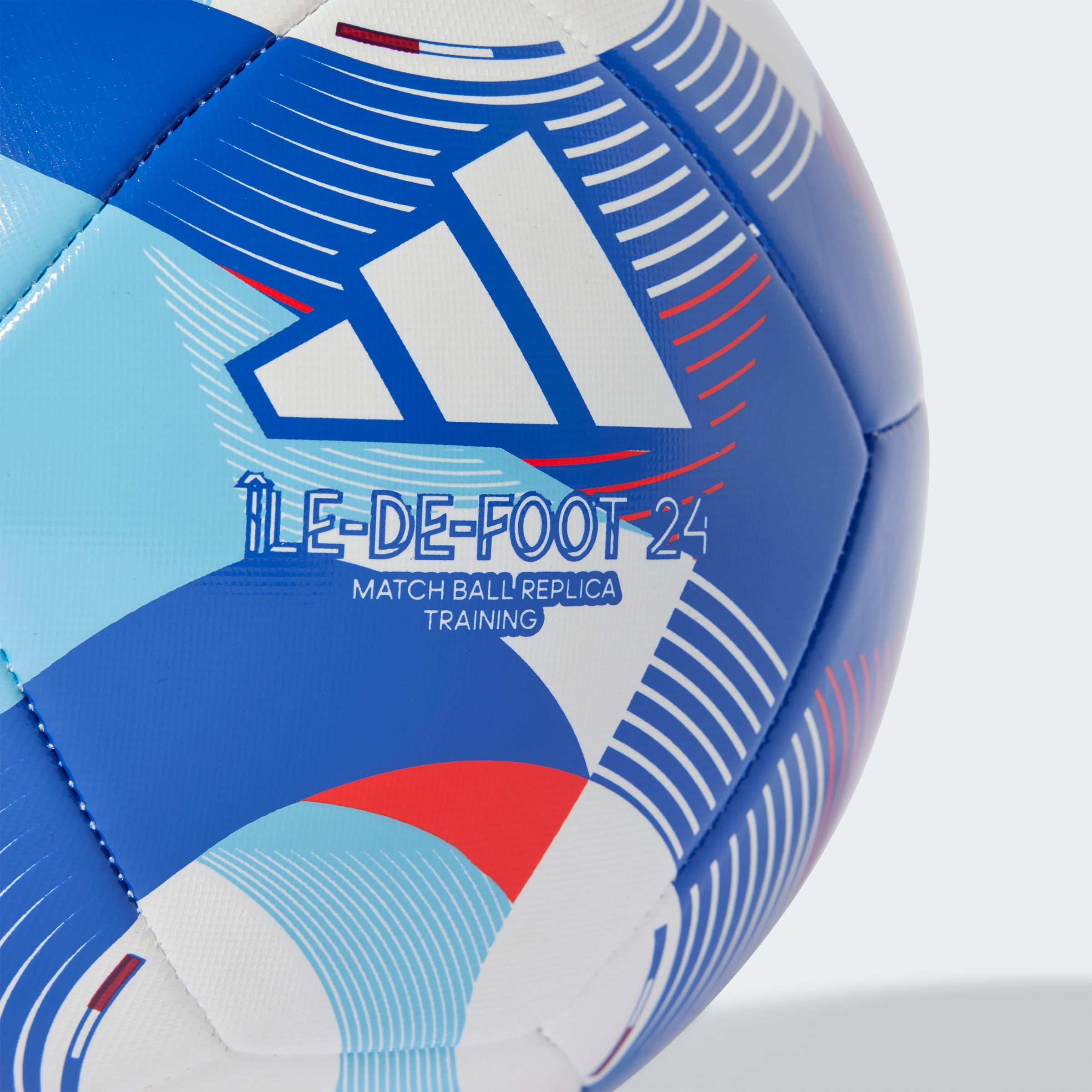 adidas Performance IW6330_3 Ballon de Football Unisexe pour Adulte Bleu Taille 3