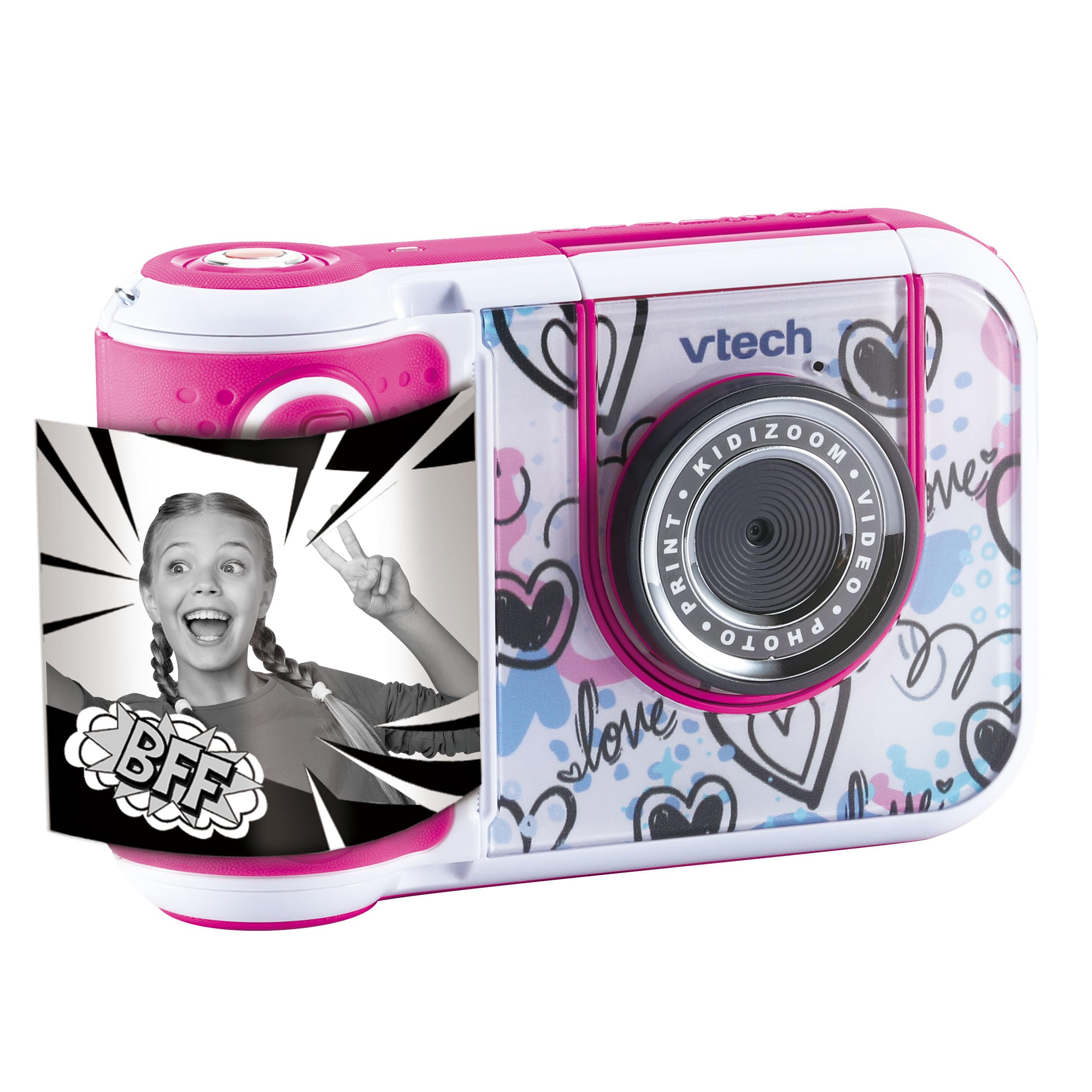 VTech KidiZoom Print Cam pink - Digitalkamera mit Fotodruck