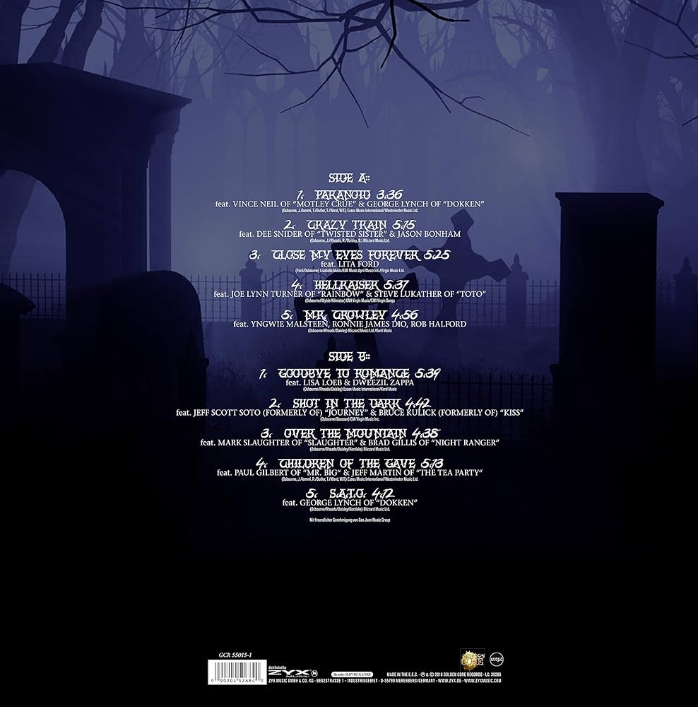 Ozzy Osbourne「Tribute」LP（12インチ) 51cuUdSGI6L._UF894,1000_QL80_.jpg