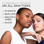 L’Oréal Paris Revitalift Glass Skin Face Moisturizer, Hydrating Liquid Face Cream with Hyaluronic Acid for 100H of Hydration, Glow & Glass Skin, Korean Skin Care Inspired, 50mL