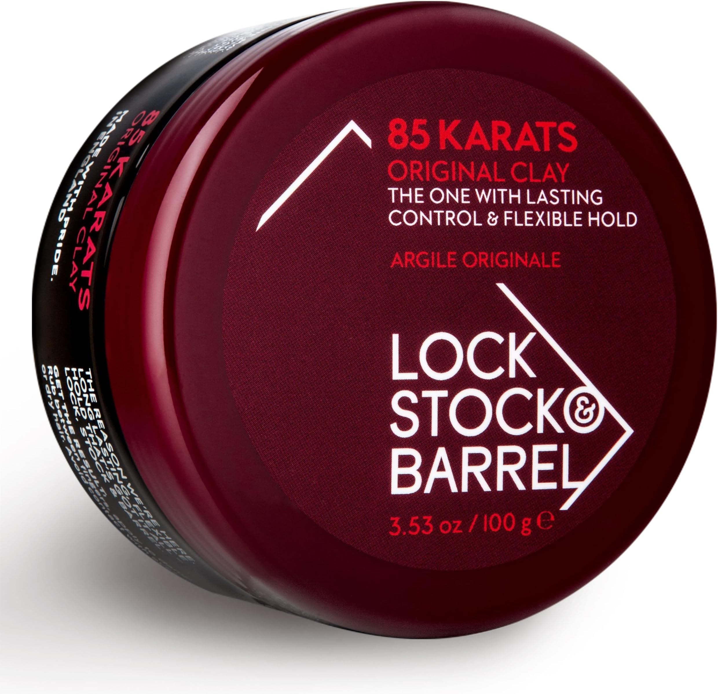 - Lock Stock & Barrel 85 Karats Original Clay For Men 100 g