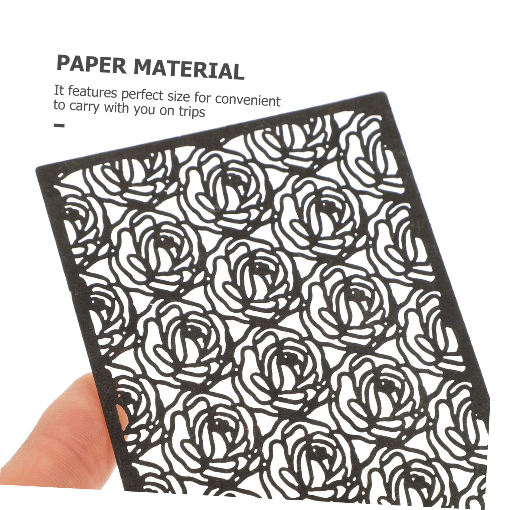 HOMSFOU 5 Set Decorativa per Scrapbooking Materiali Creativi per DIY per Decorazioni Fai da Te 40 Fogli*5