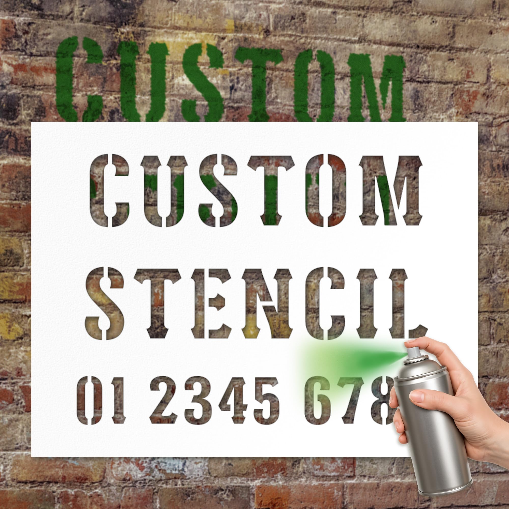 24 Stencil Per Calligrafia – Lettere, Numeri, Simboli E Motivi – PET Riutilizzabile, 10x17,8 Cm