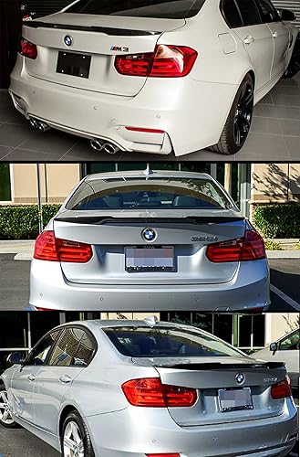 Miniatura 3 de Alerón para camioneta de fibra de carbono estilo M4 para 2013-2016 BMW F30 328i 335i & F80 M3