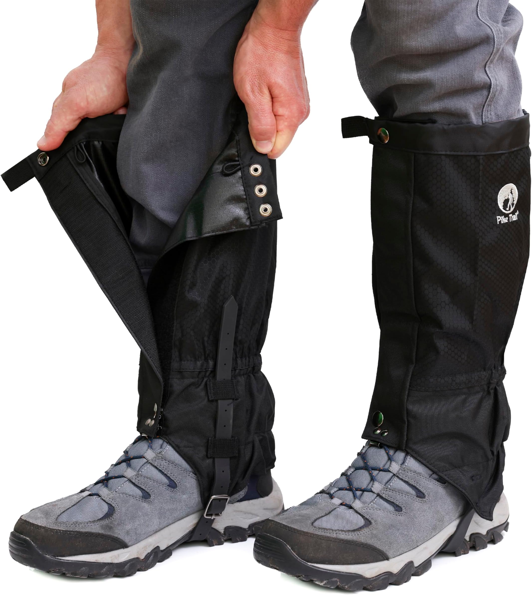 Leg Gaiters Waterproof Adjustable Snow Boot Gaiters for Hiking, Walking, Hunting, Mountain Climbing, Snowshoeing