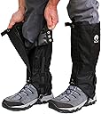 Pike Trail Adjustable Leg Gaiters - Lightweight, Waterproof - Leg Guards for Men & Women - Hiking Essentials Ideal for Hunting, Trekking & Fishing - 1 Pair