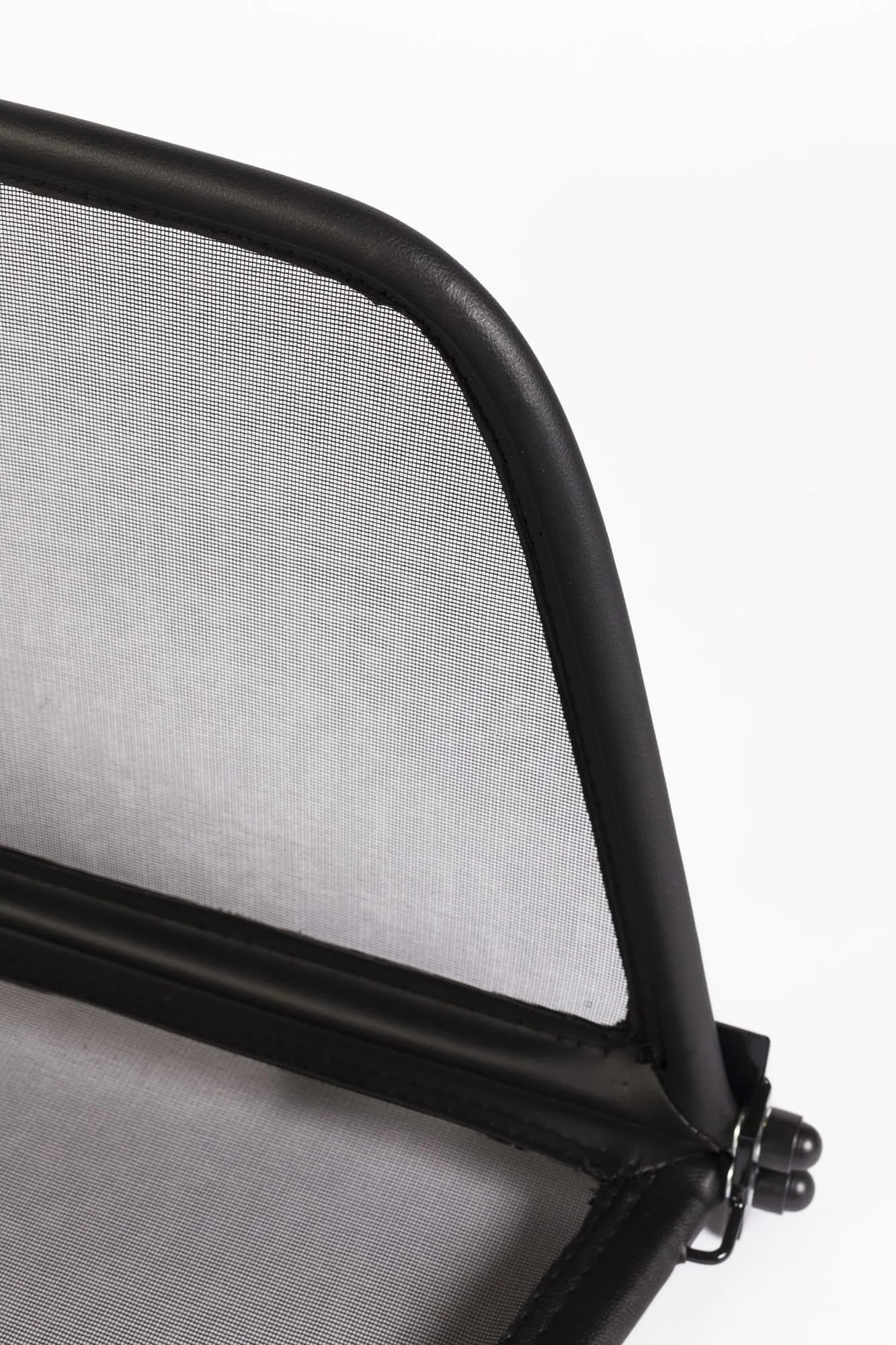 TiefTech Deflector de Viento para BMW E36 Descapotable (1993-2000) - Plegable - con Cierre Rápido - Negro | Deflector de Viento | Deflector de Aire | Parabrisas para descapotable
