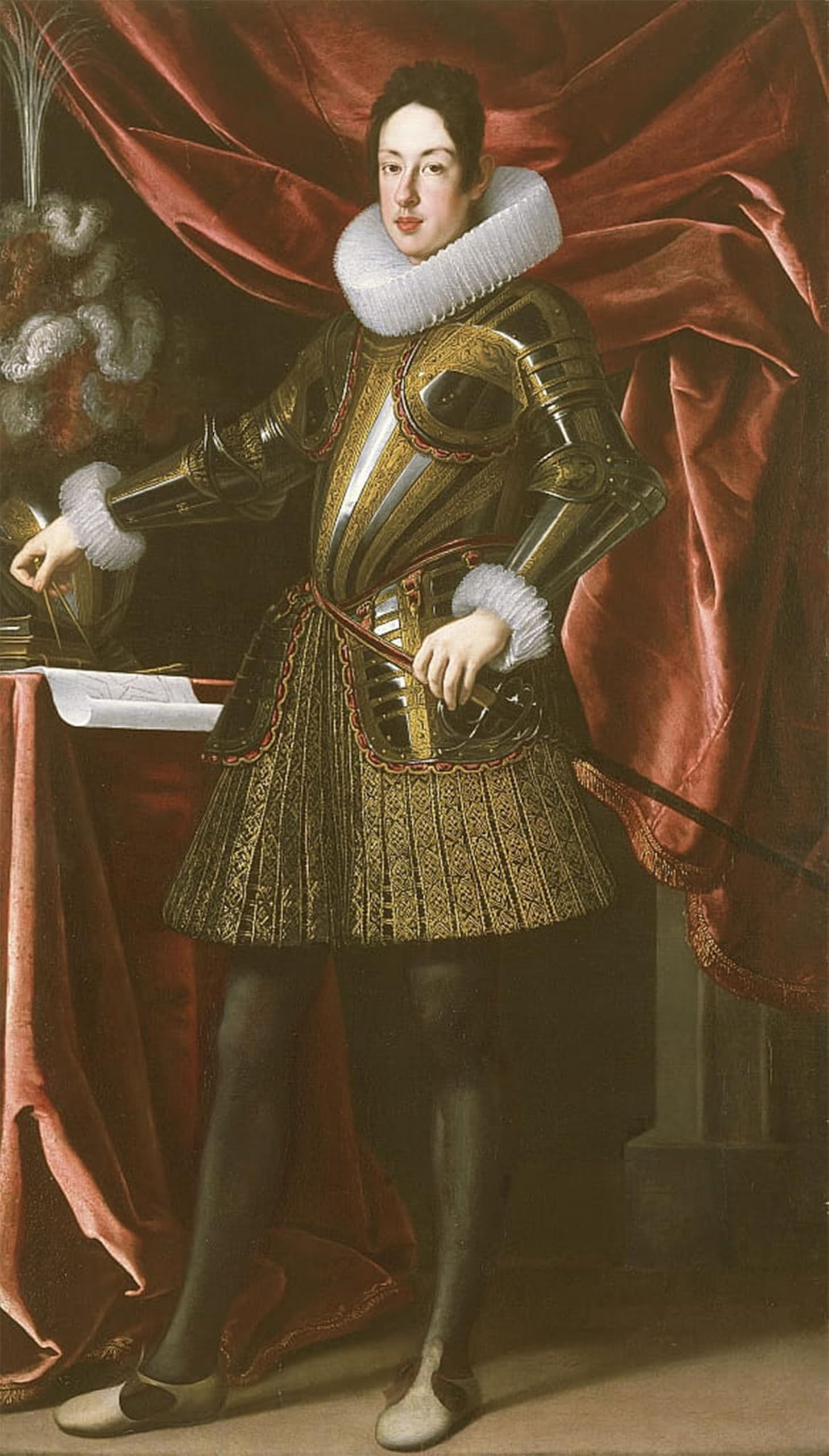 ARTXLXXBN Famous Painting Art Wall Decor Abstract Art Picture Grand ferdinand Ii of Tuscany by Justus Sustermans Animal Pictures for Home Decor 60x90cm