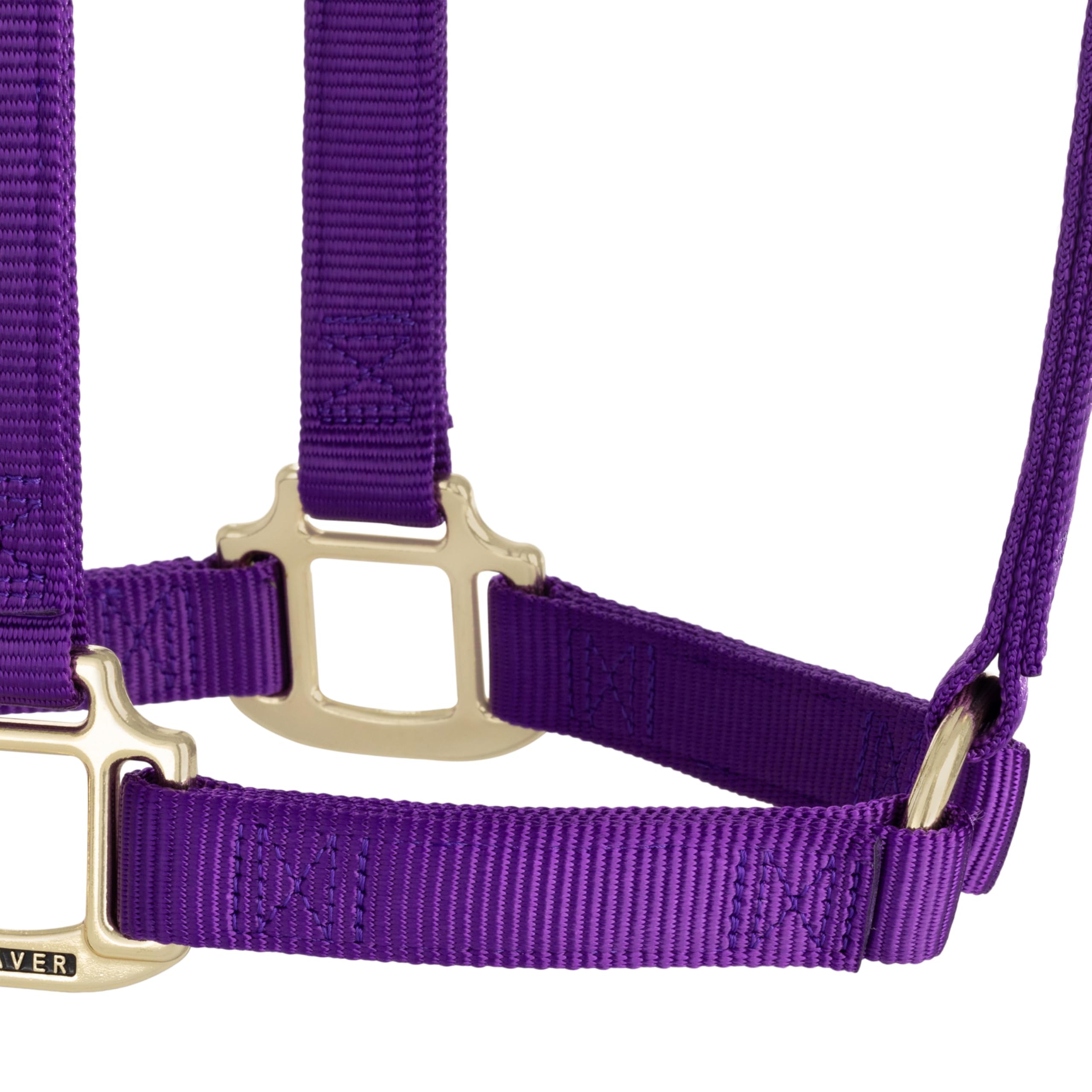 Weaver Leather - Cabestro no ajustable - 35-7005-PU, Púrpura