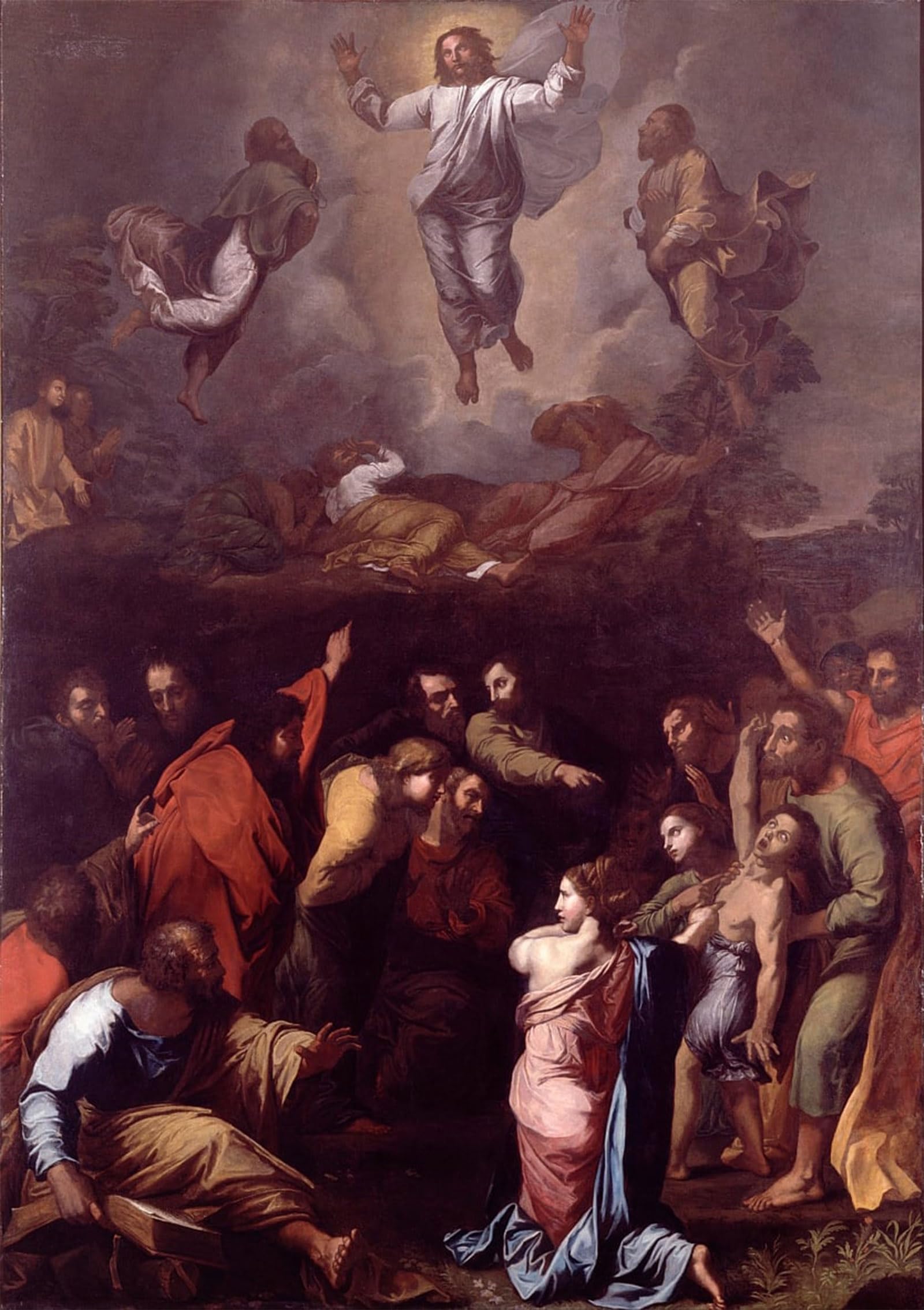 Serendipitp No Frame Vintage Picture Print On Canvas Wall Art Poster The Transfiguration By Raffaello Sanzio Raphael Artwork Print Poster For Wall Decor 60X90cm