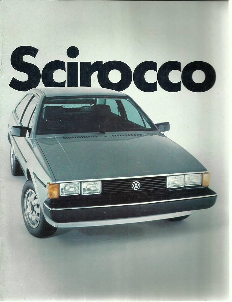 Scirocco (Volkswagen Look Book Ad 1980): Volkswagen: Amazon