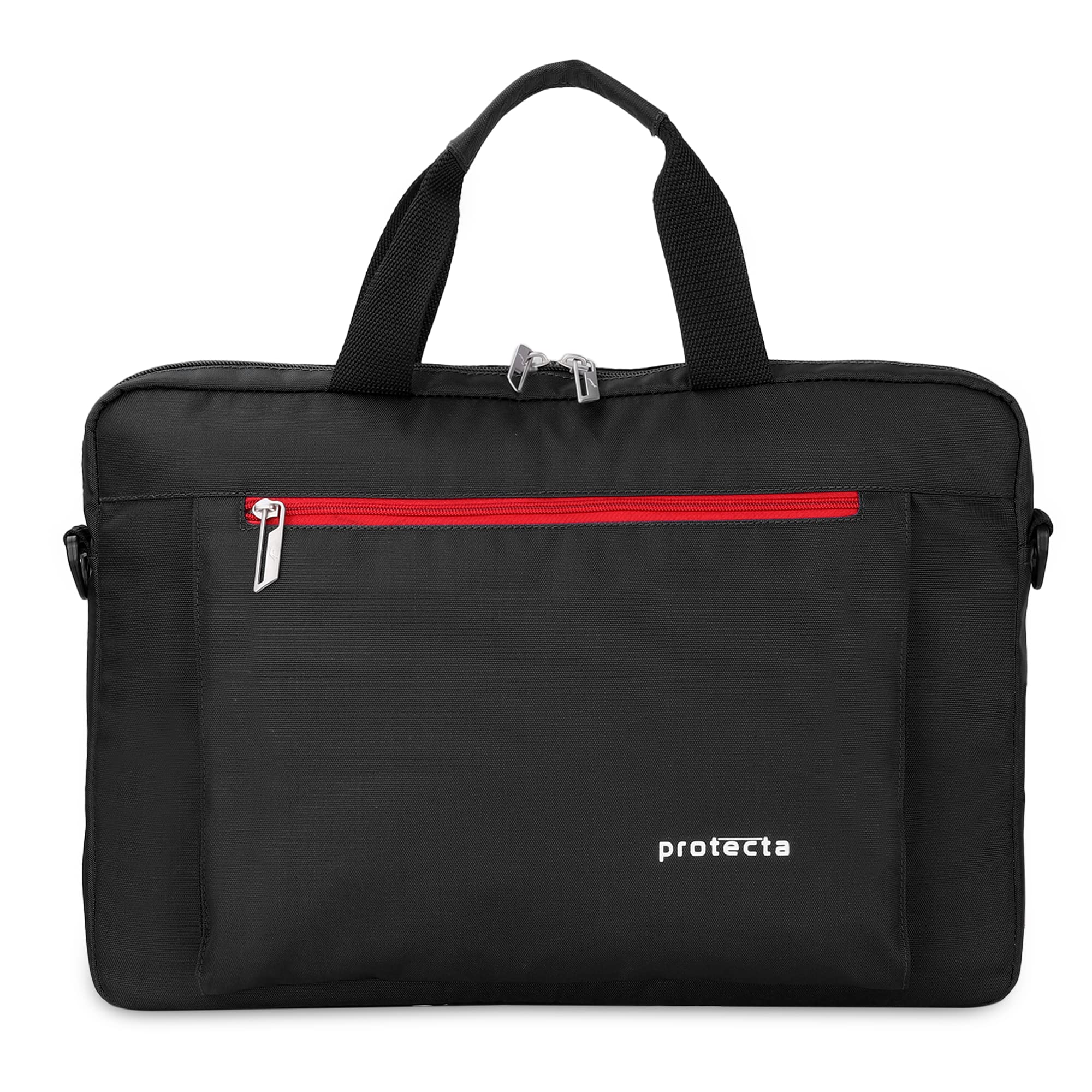 Protecta Headquarter Lite Office Bag Briefcase For Screen Size Up To 15.6" - Black & Red (B09T6XWJC1) Amazon Price History, Amazon Price Tracker