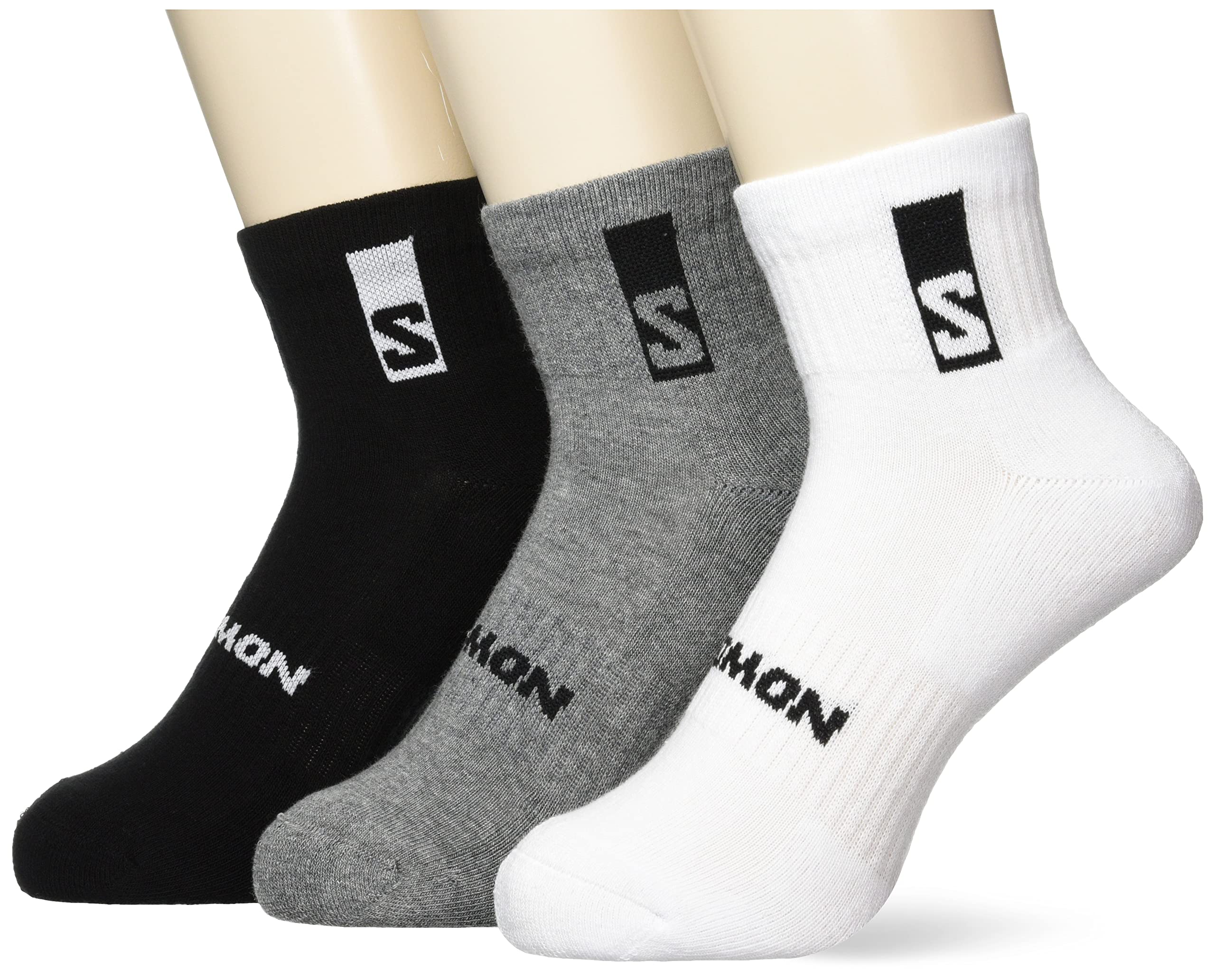 Amazon | [サロモン] ソックス EVERYDAY ANKLE 3-PACK LC2086700 ユニ